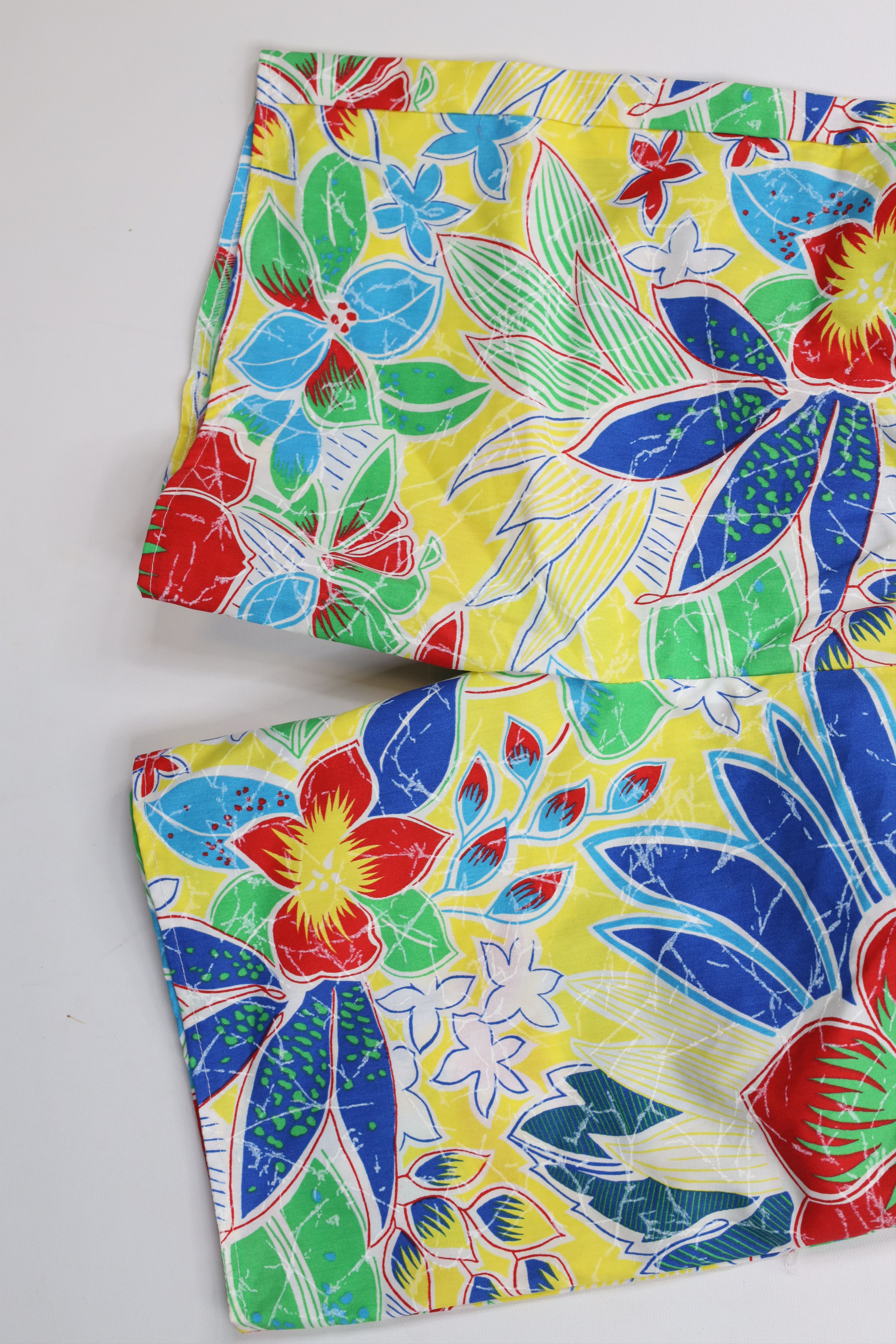 Vintage Deadstock Vintage 70s Streetwear Flower Surfing Shorts USA Size US 32 / EU 48 - 4 Thumbnail
