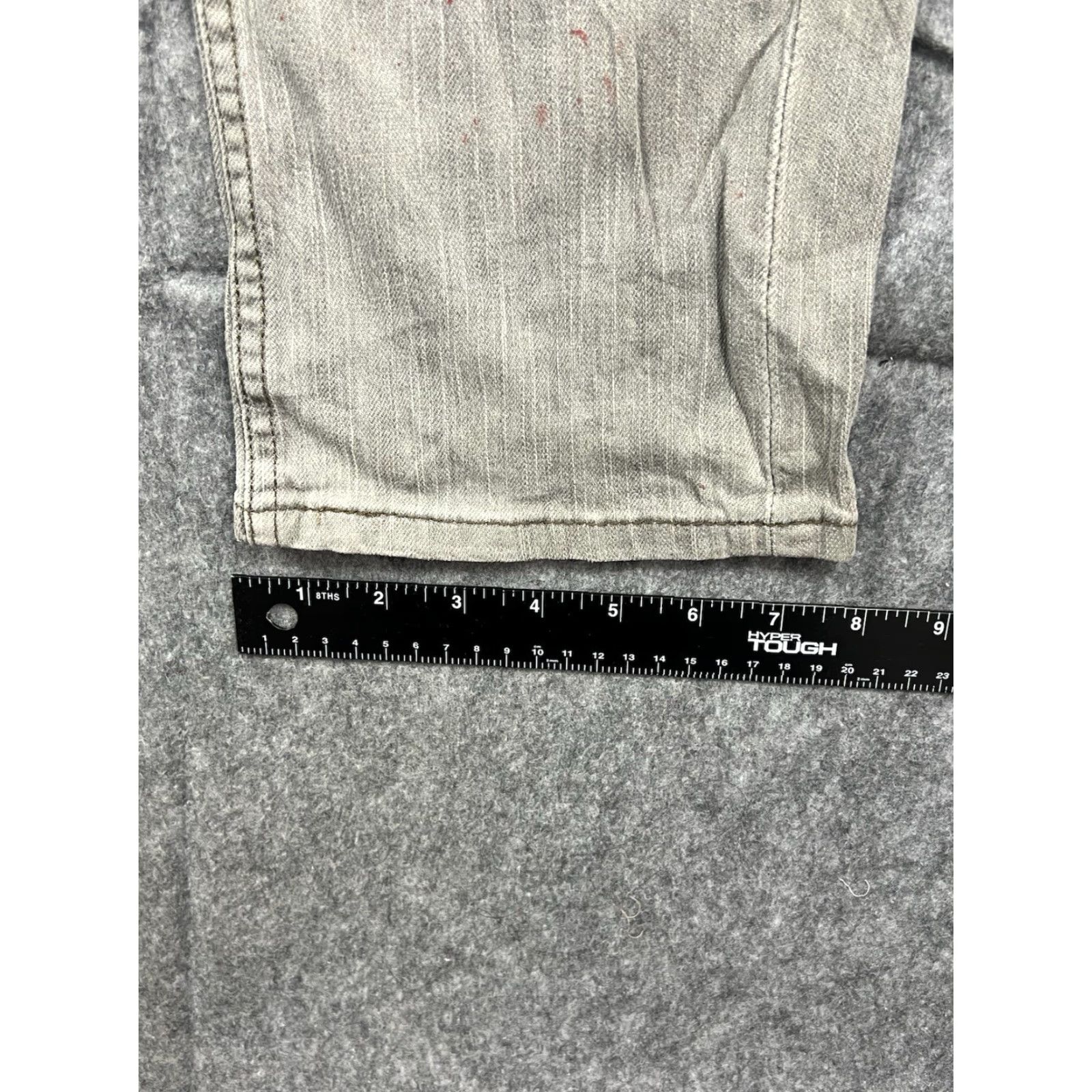Levi's Levi's 511 Jeans Regular Light Gray 34x32 Denim 5-Pocket Straight Mens Pants Midwest USA Vintage: No Size US 34 / EU 50 - 6 Thumbnail