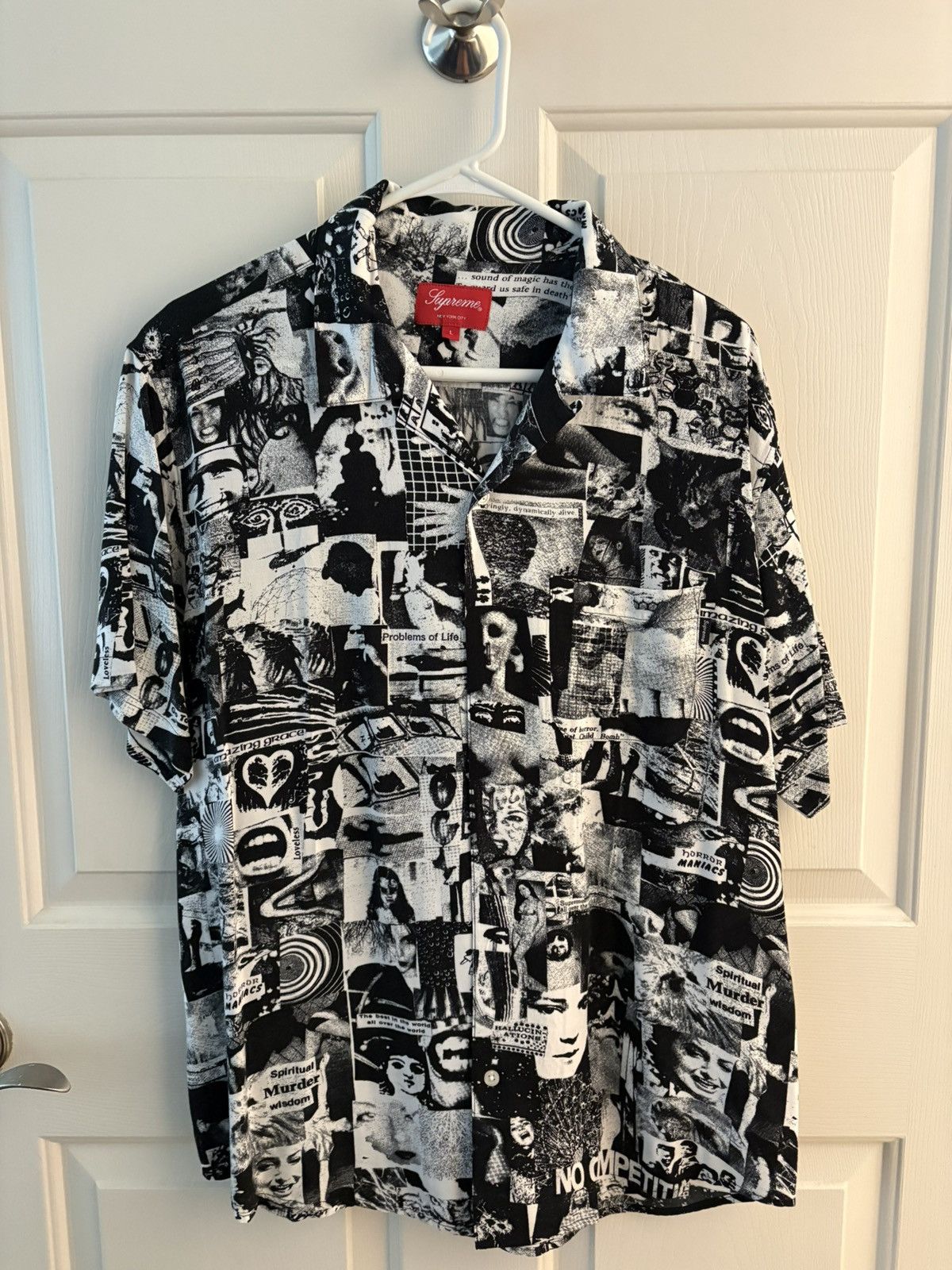 Supreme Supreme Vibrations Rayon Shirt Size US L / EU 52-54 / 3 - 1 Thumbnail