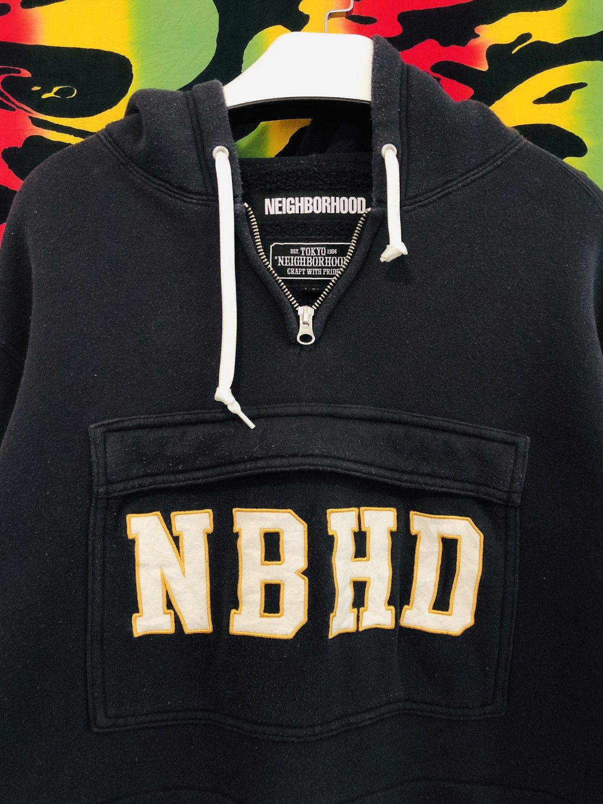 Neighborhood Neighborhood Japan kangaroo pocket hoodie Size US L / EU 52-54 / 3 - 10 Thumbnail
