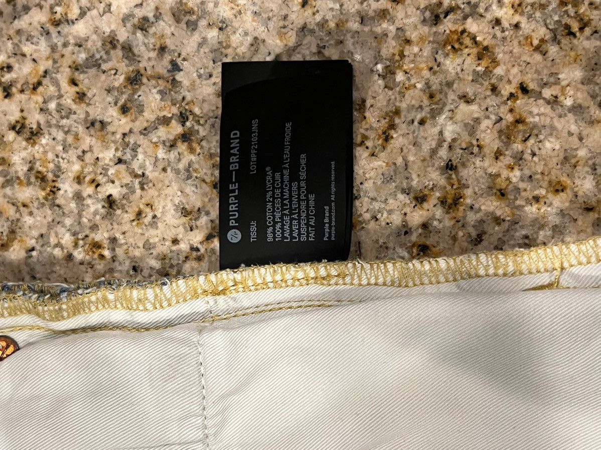 Purple Brand Purple jeans light blue ripped Size US 31 - 3 Thumbnail