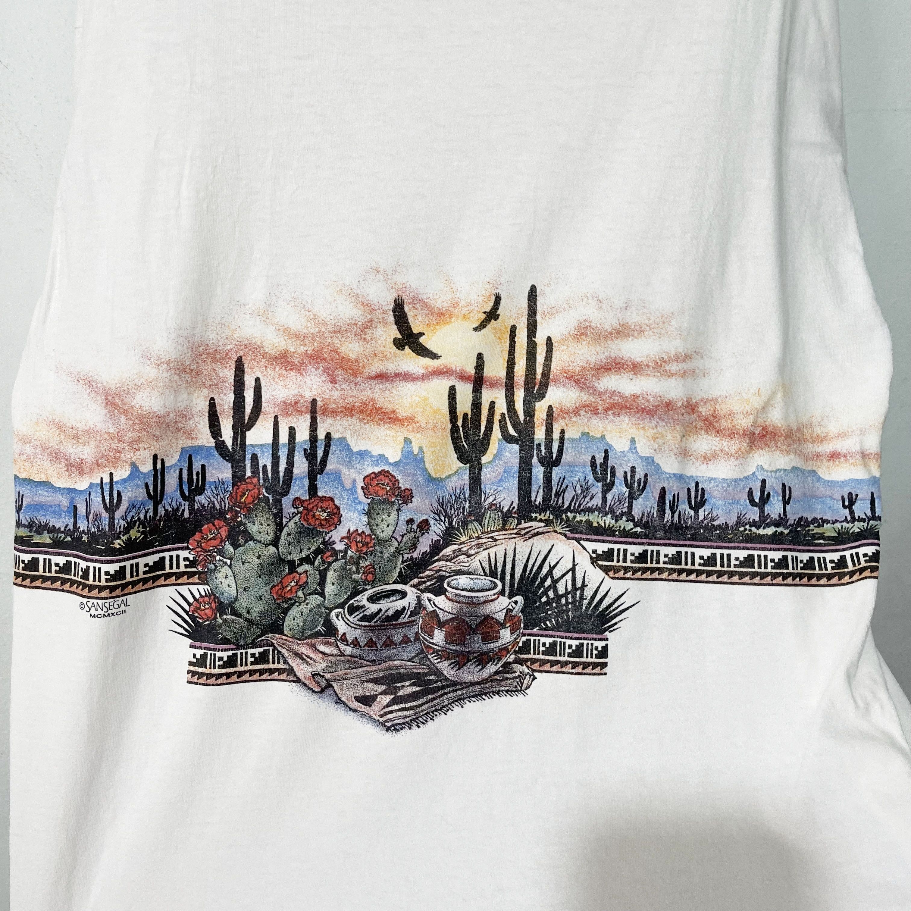 Vintage Vintage 90s New Mexico T-Shirt Size US XL / EU 56 / 4 - 4 Thumbnail