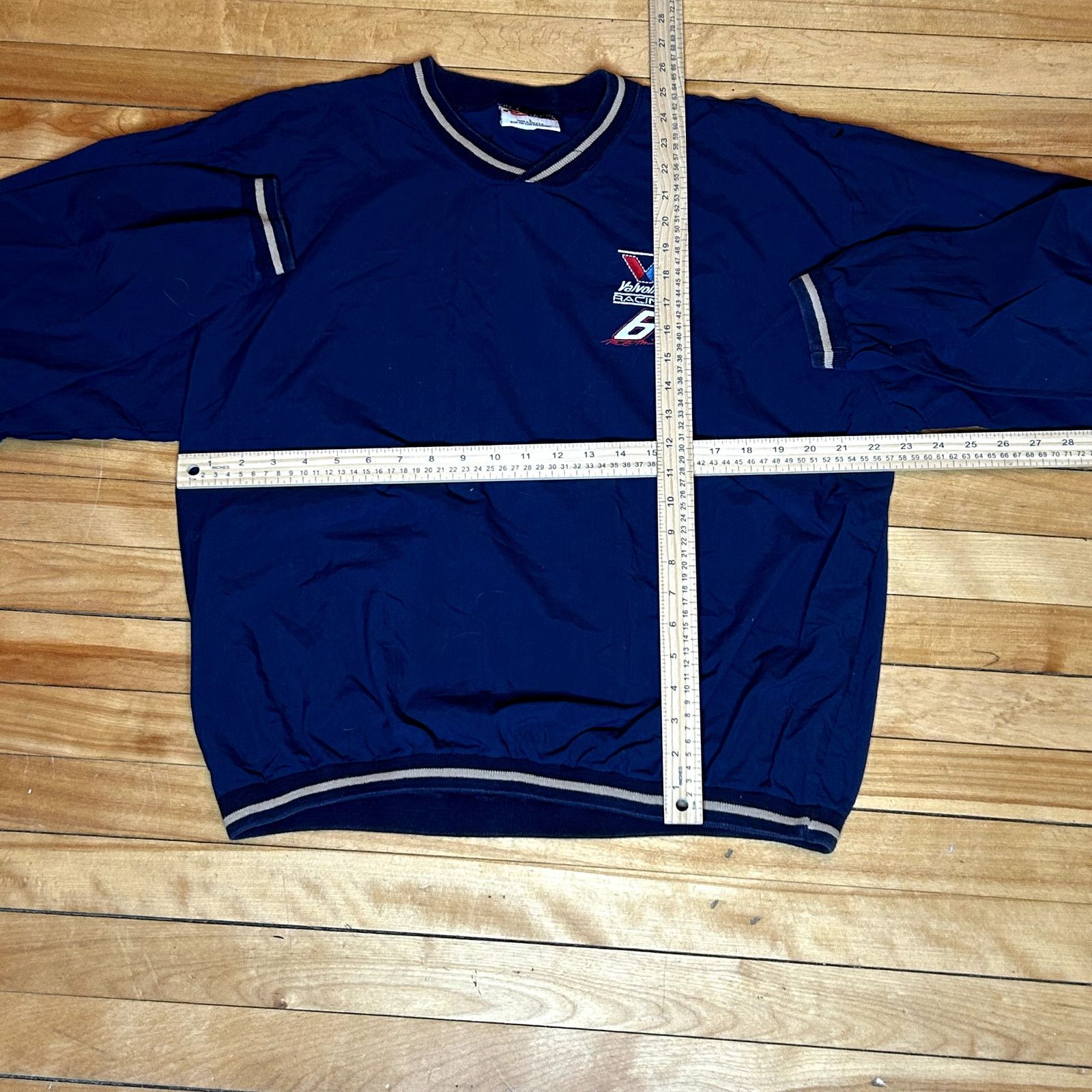 Vintage Vintage 90s Valvoline Racing wind breaker Large Size US L / EU 52-54 / 3 - 4 Thumbnail