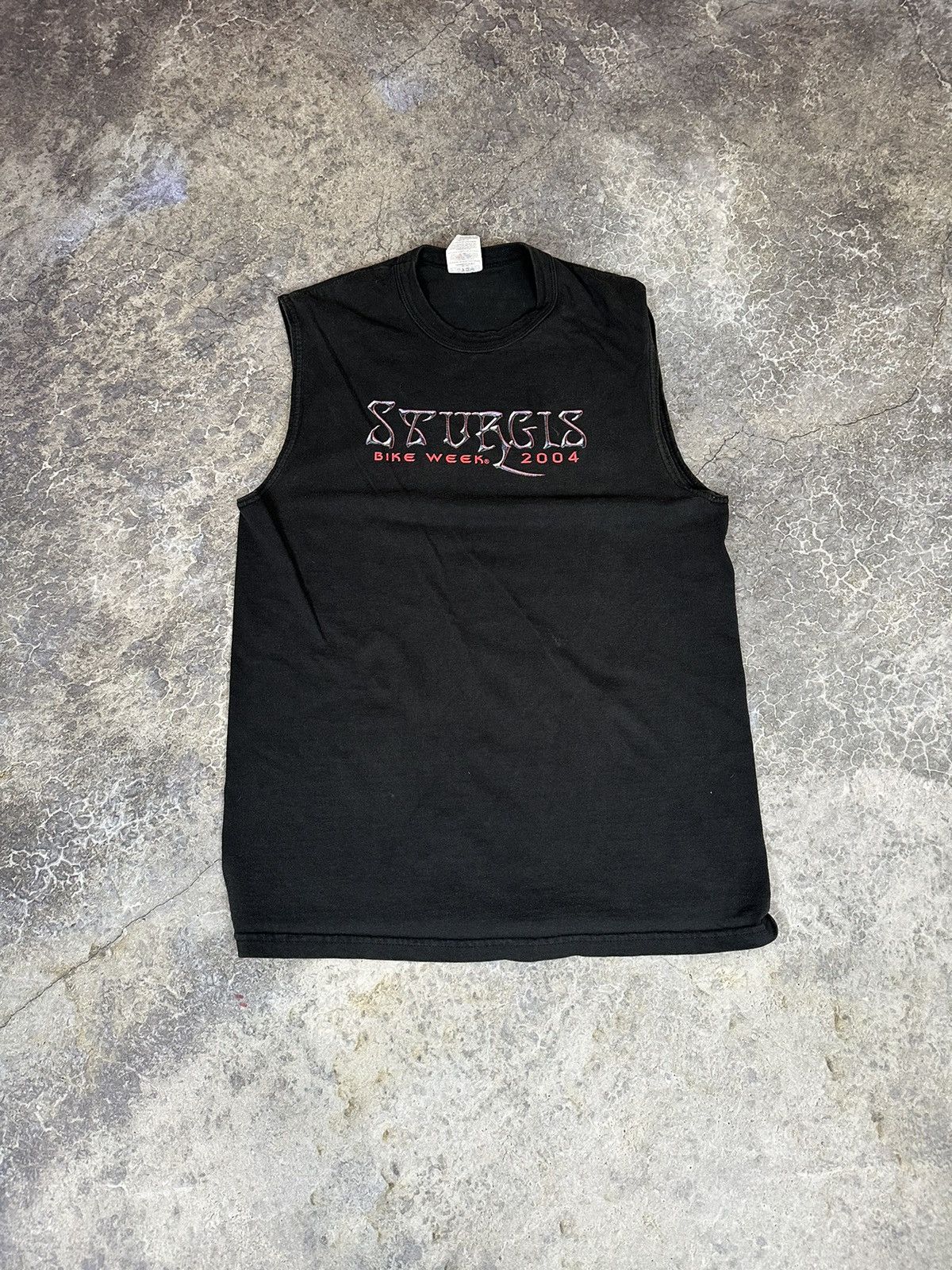 Vintage Vintage Sturgis Bike Week Cutoff Tee Size US L / EU 52-54 / 3 - 4 Thumbnail