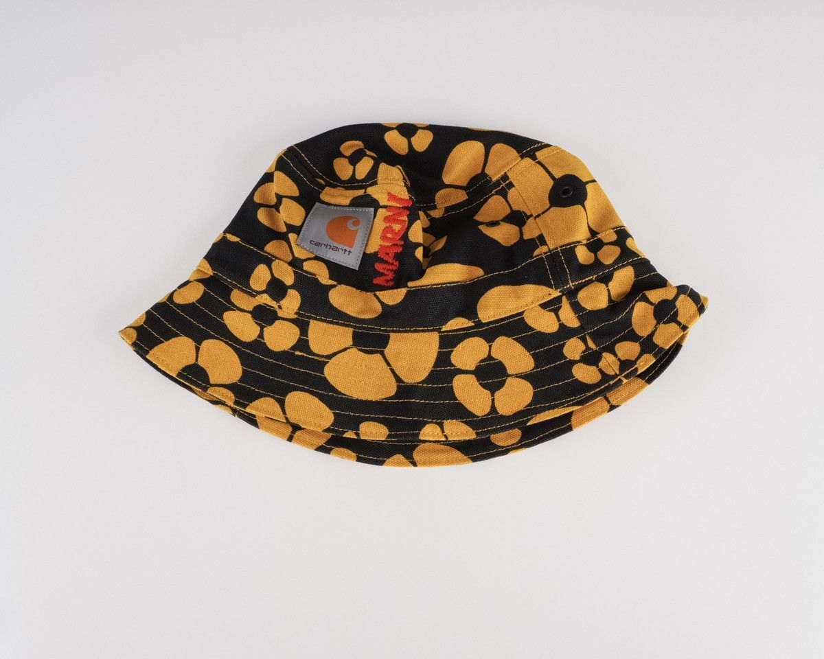 Carhartt × Marni Carhartt marni logo floral black yellow 