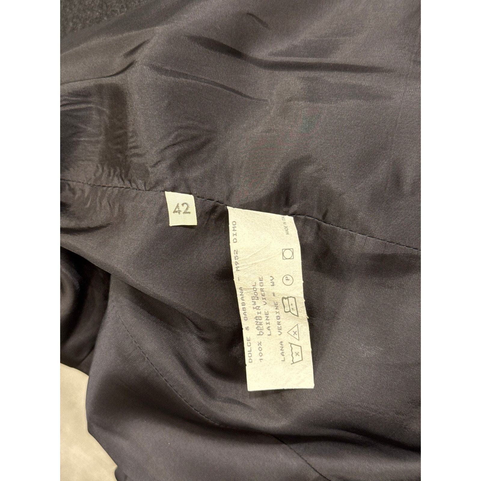 Dolce & Gabbana A/W1992 Dolce & Gabbana documented runway mirrors blazer Size S / US 4 / IT 40 - 13 Thumbnail