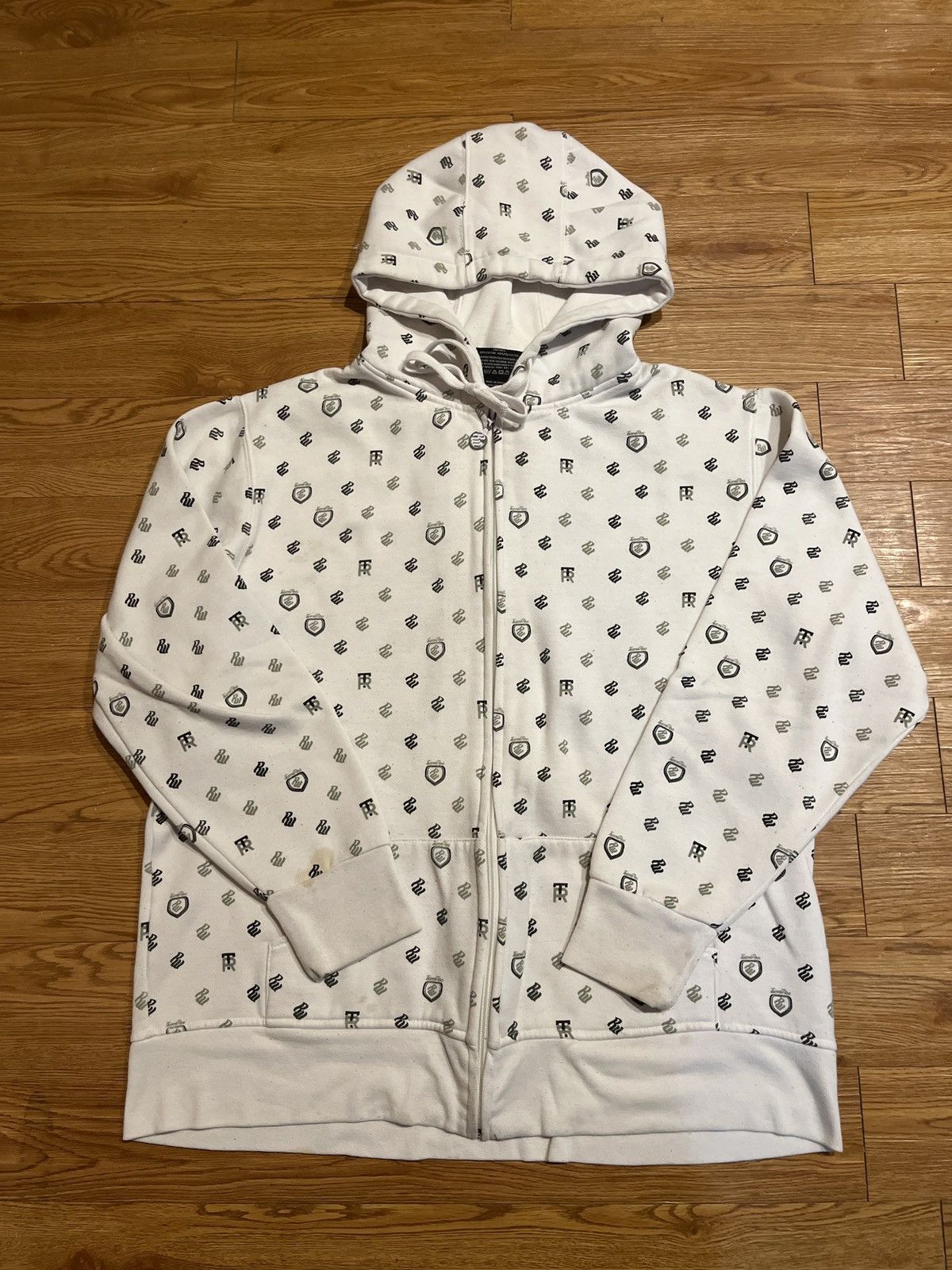 Rocawear vintage 90’s all over print white rocawear zip up jacket Size US XL / EU 56 / 4 - 1 Thumbnail