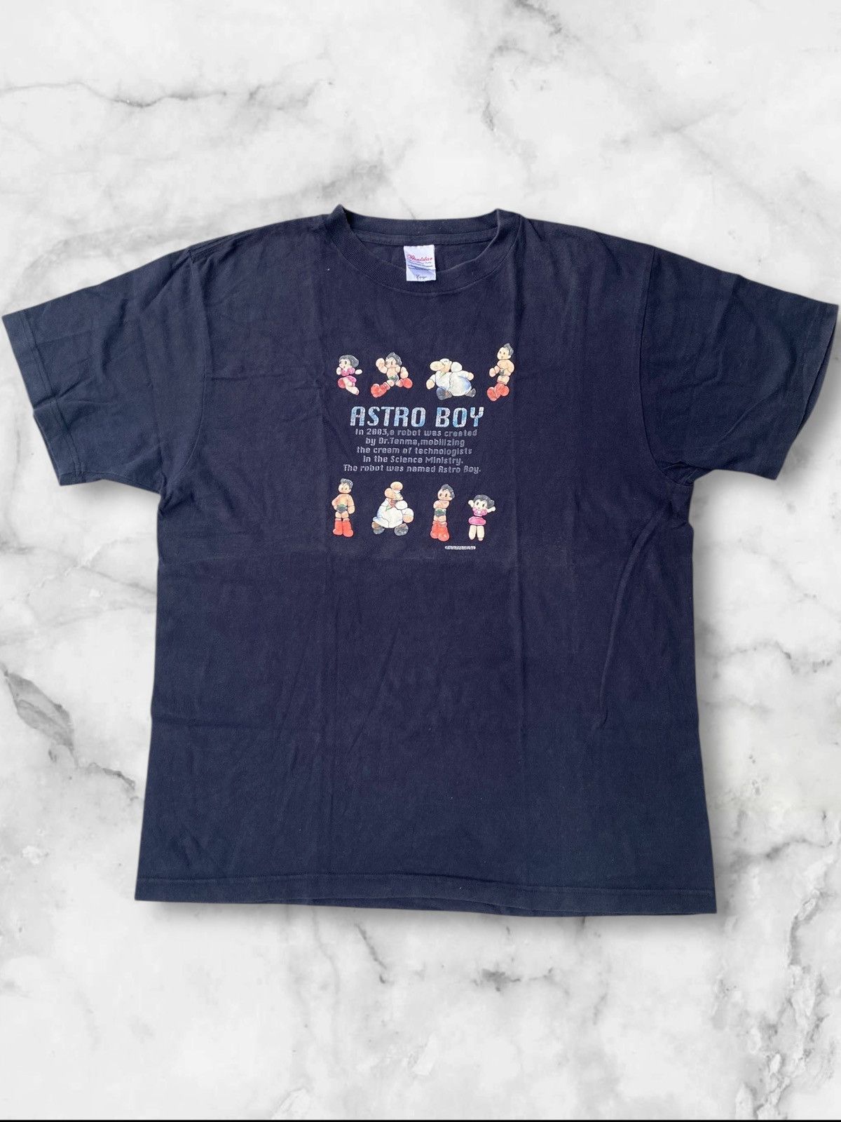 Anime Astro Boy Printstar Tee – Official Licensed Vintage Size US L / EU 52-54 / 3 - 1 Thumbnail