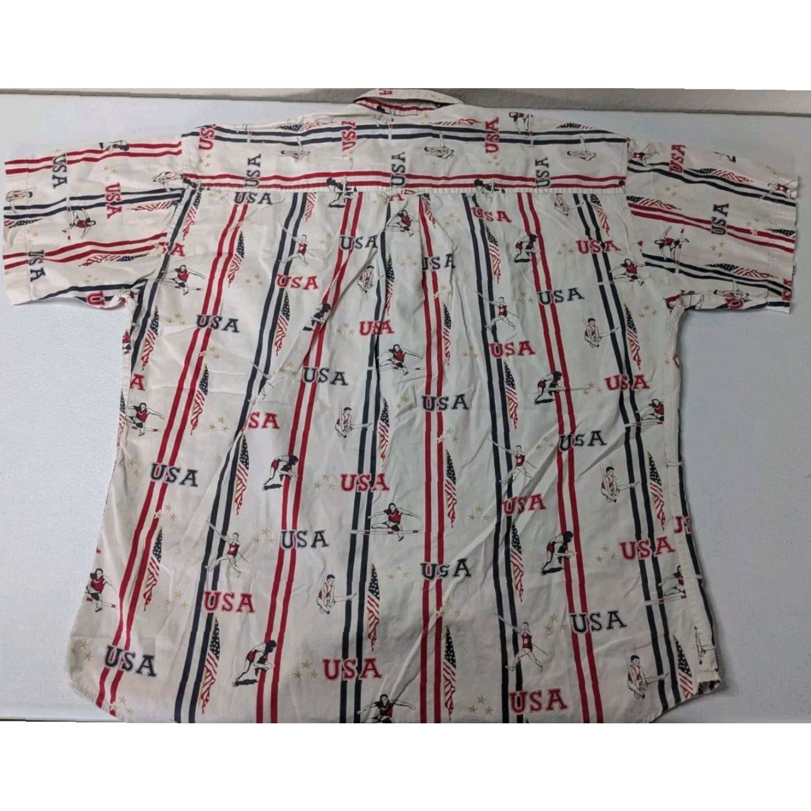 90'S Ralph Lauren Chaps, Short Sleeve, Open Collar, Cotton x Polyester Shirt, Box Shirt, Men's XL, Vintage cotton Mint green Vintage Second Hand