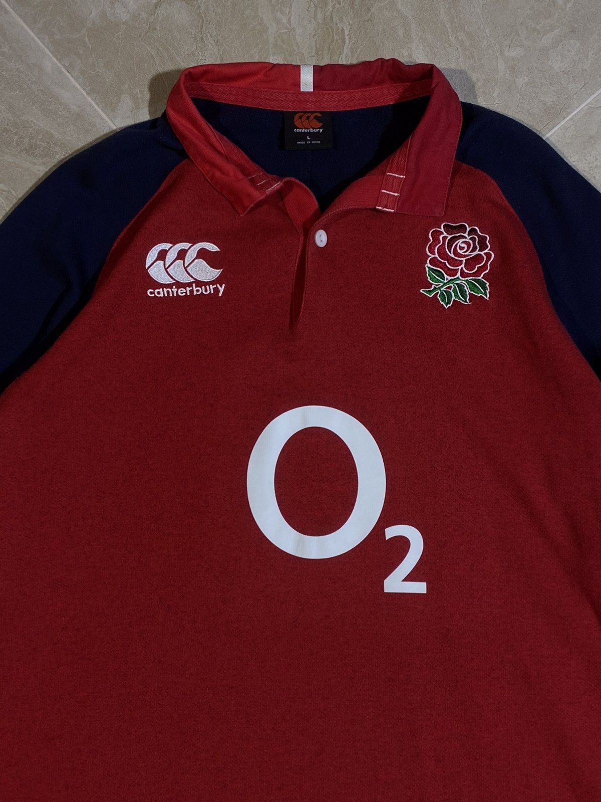 Canterbury of New Zealand Canterbury England hype y2k rugby shirt long sleeve Size US L / EU 52-54 / 3 - 2 Thumbnail