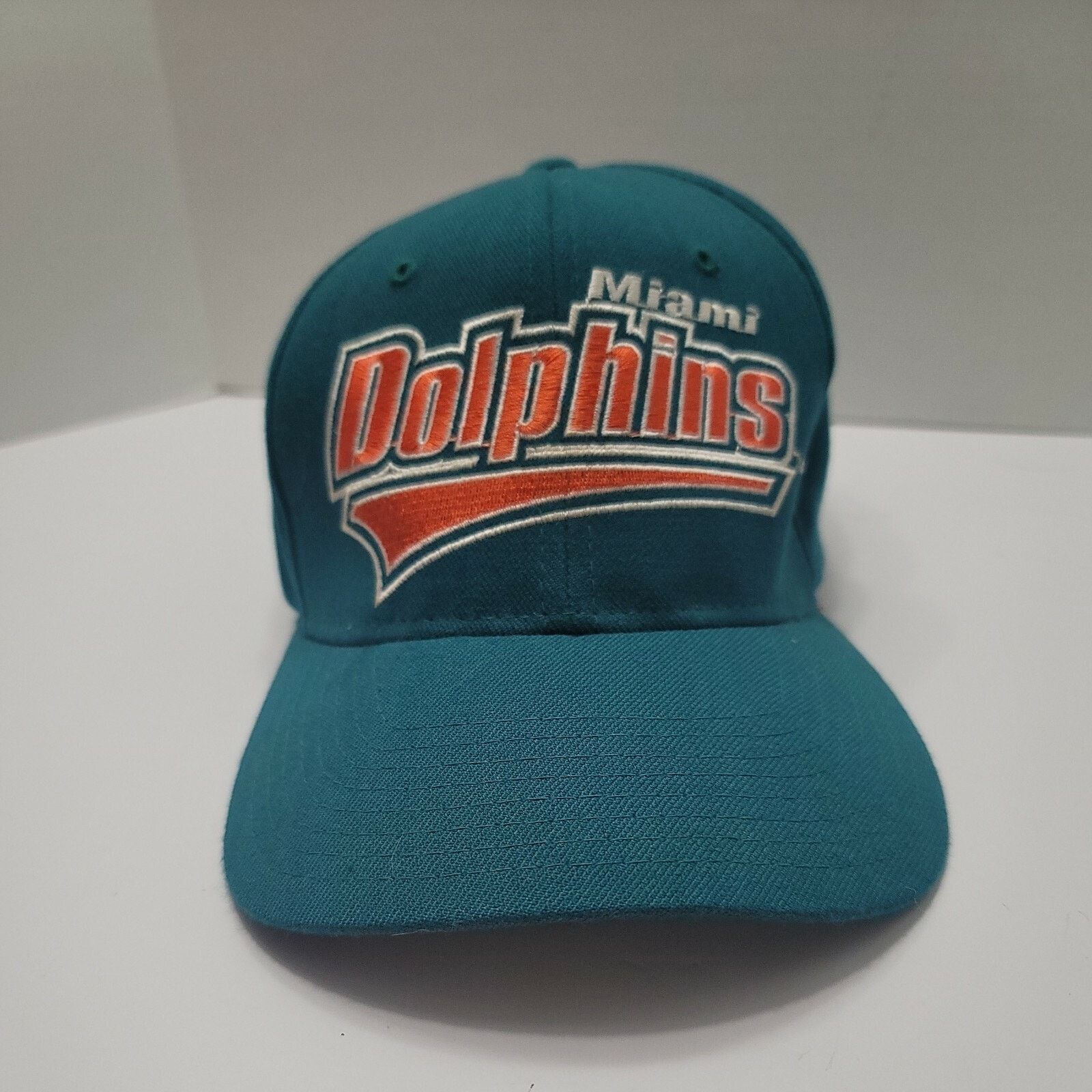 Starter Vtg Pro Line Miami Dolphins Starter Fitted Hat Cap 7 - 7 3/4 Size ONE SIZE - 1 Thumbnail