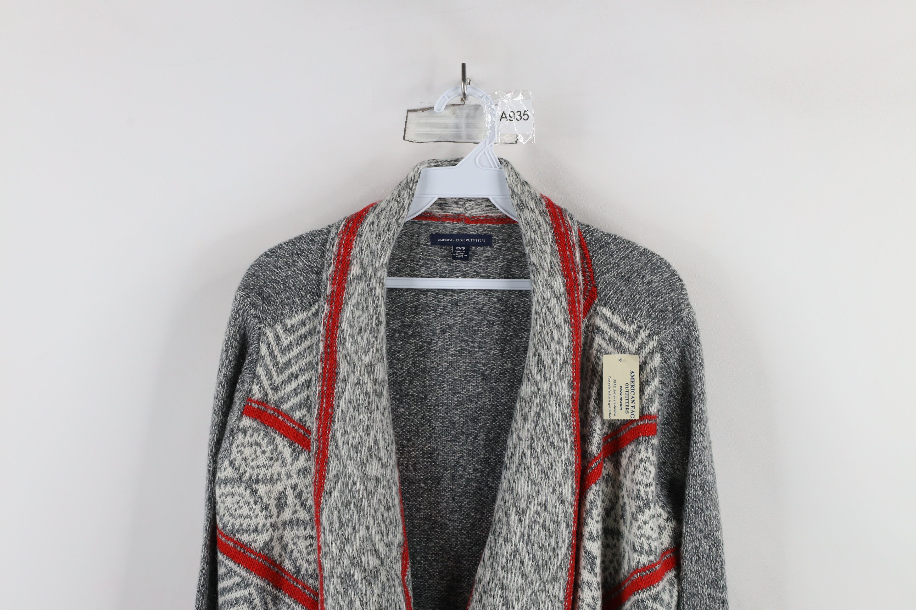 Deadstock Vintage Y2K American Eagle Front Cardigan Sweater - Main Image