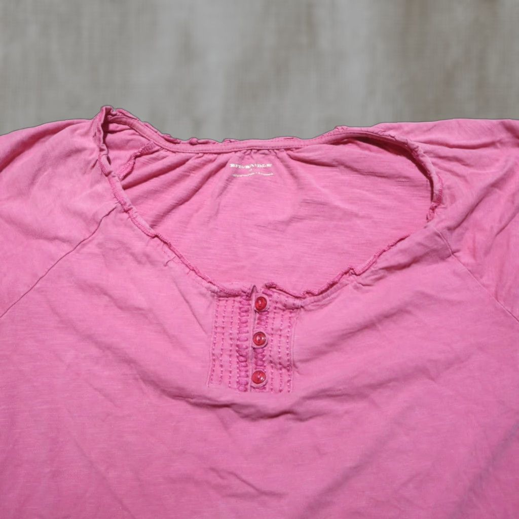 Vintage VINTAGE Bit and Bridle Pink Short Sleeve Blouse Women's Medium Pink 90s Fashion Size M / US 6-8 / IT 42-44 - 1 Thumbnail