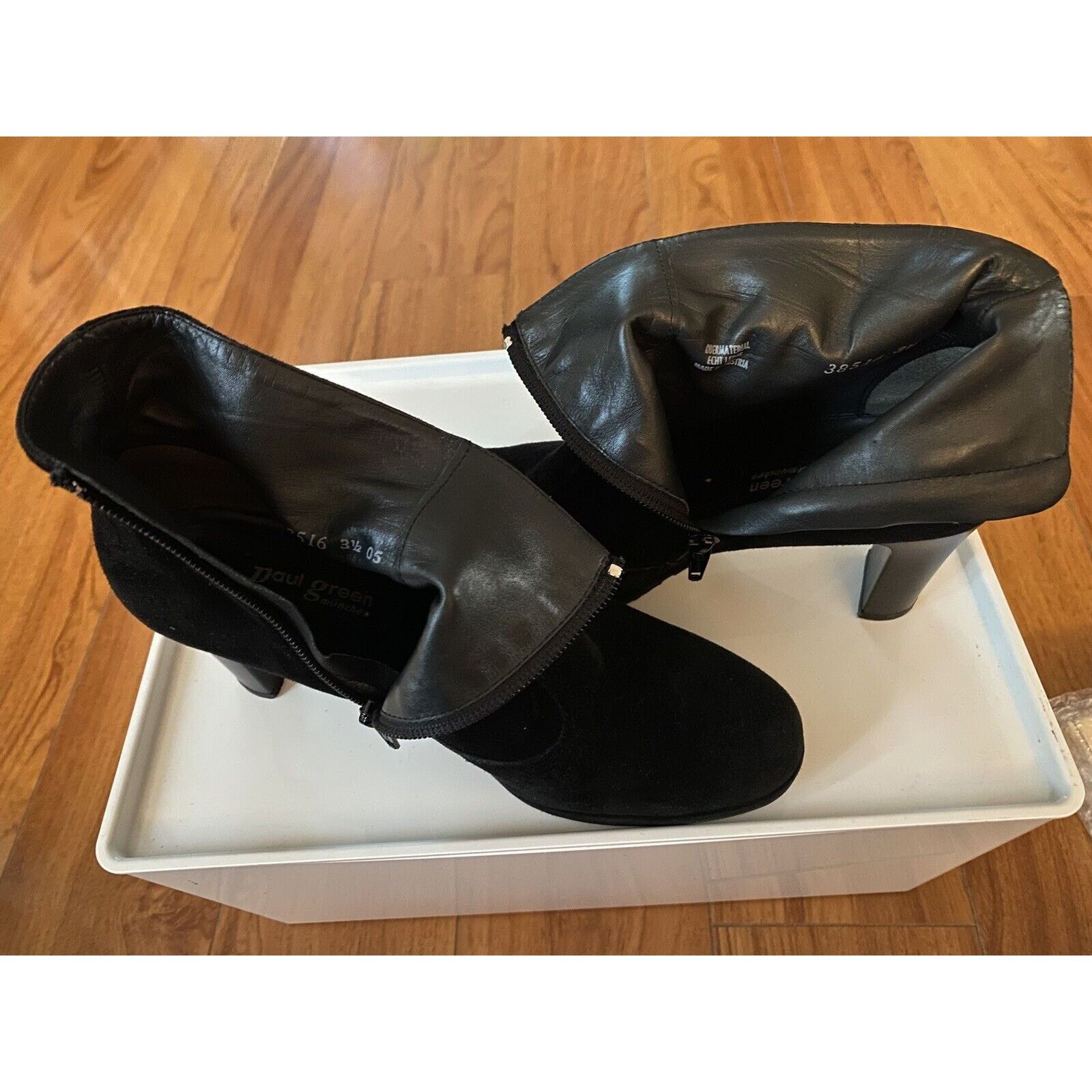 Other Paul Green Platform Suede Boot Sz 6 Blk Size US 6 / IT 36 - 4 Thumbnail