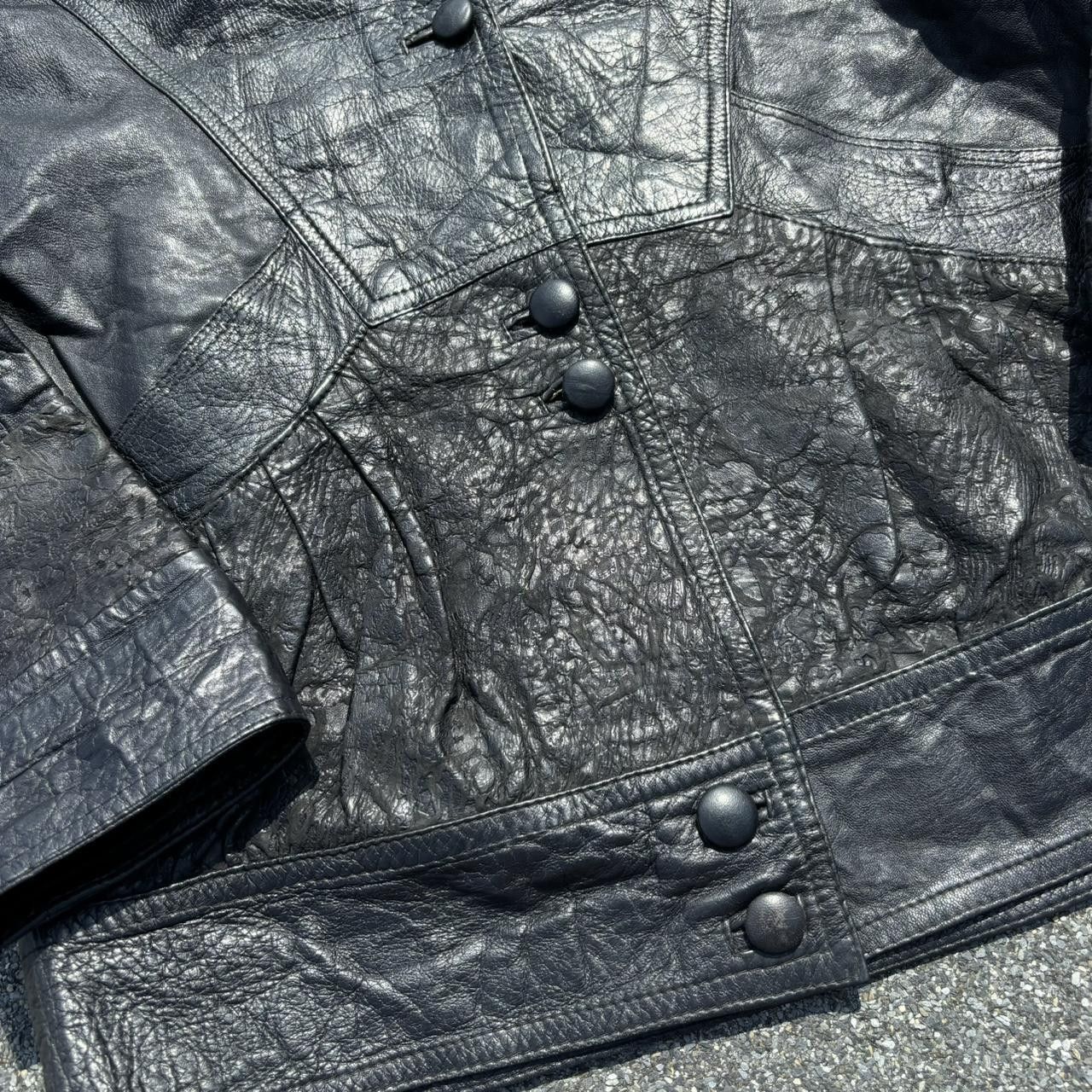 Japanese Brand × Vintage Vintage Leather Jacket Size US L / EU 52-54 / 3 - 2 Thumbnail