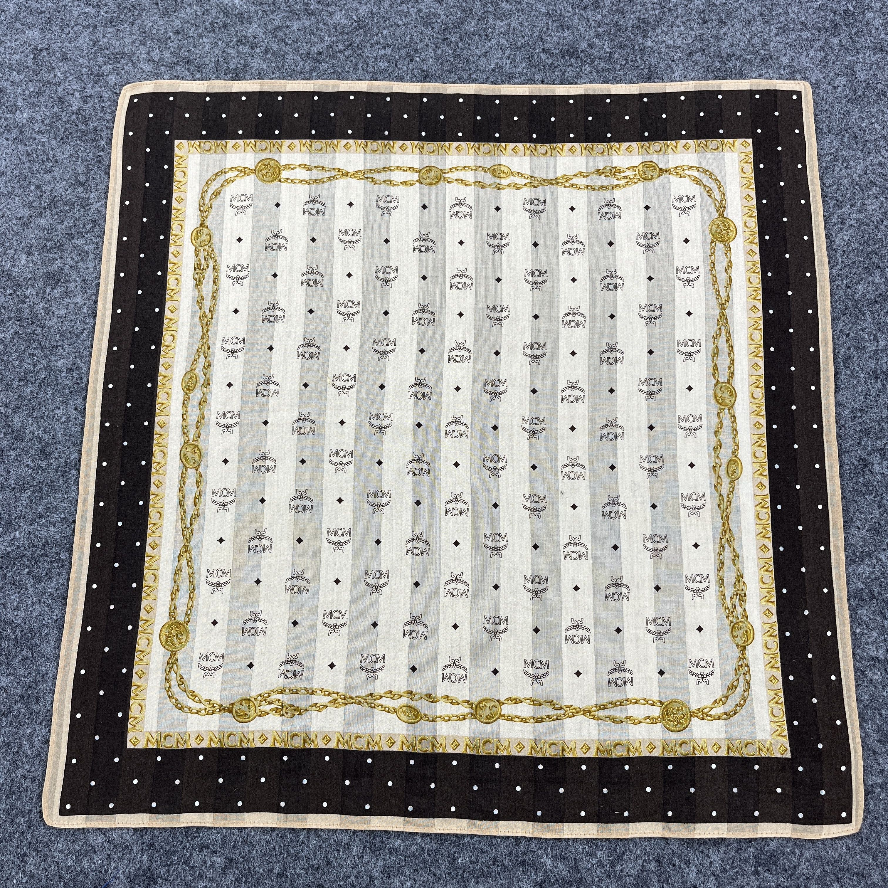 MCM MCM Handkerchief / Bandana / Neckerchief B1017 Size ONE SIZE - 1 Thumbnail