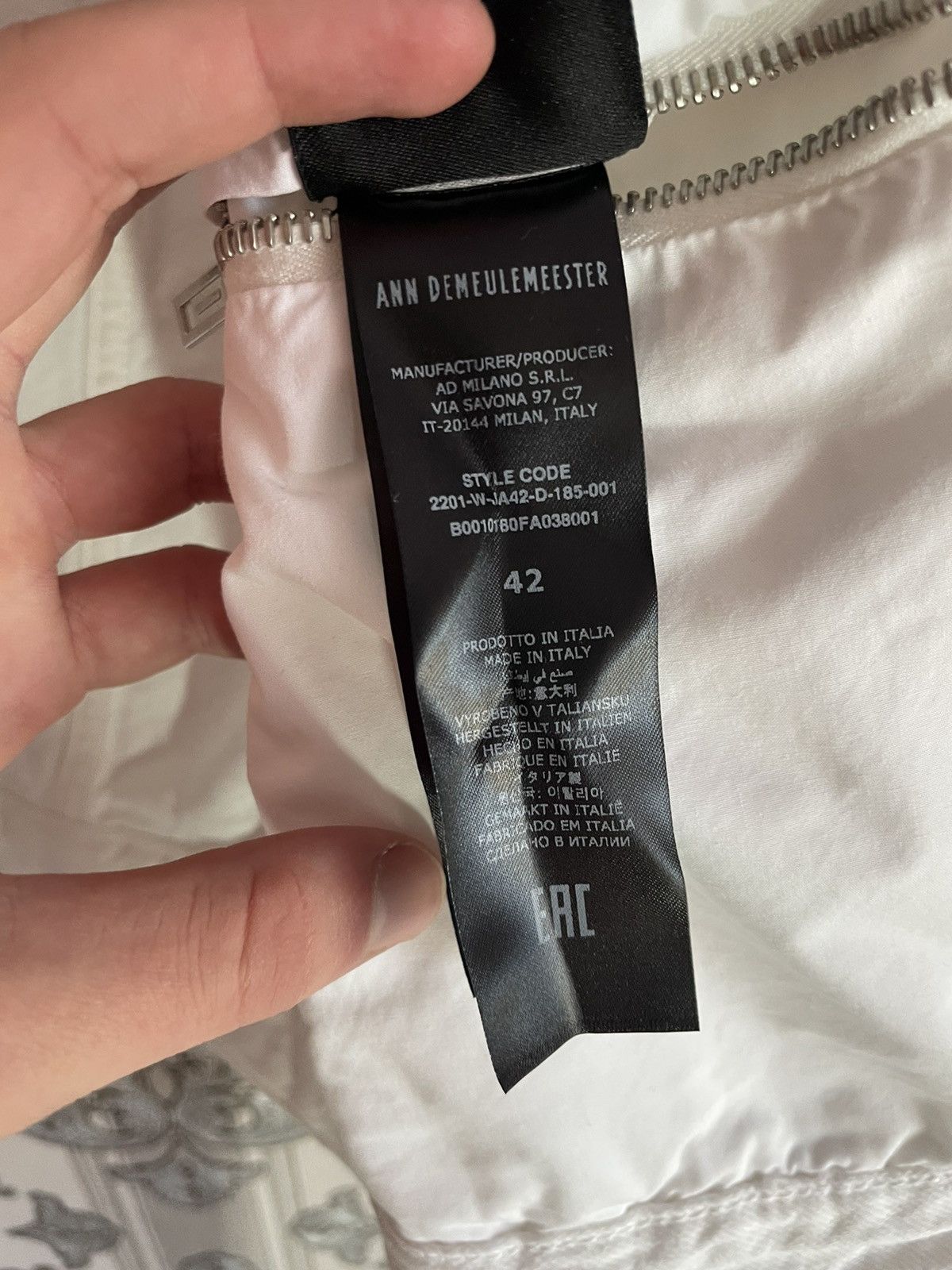 Ann Demeulemeester Ann Demeulemeester Patrick Denim Jacket Size M / US 6-8 / IT 42-44 - 9 Thumbnail