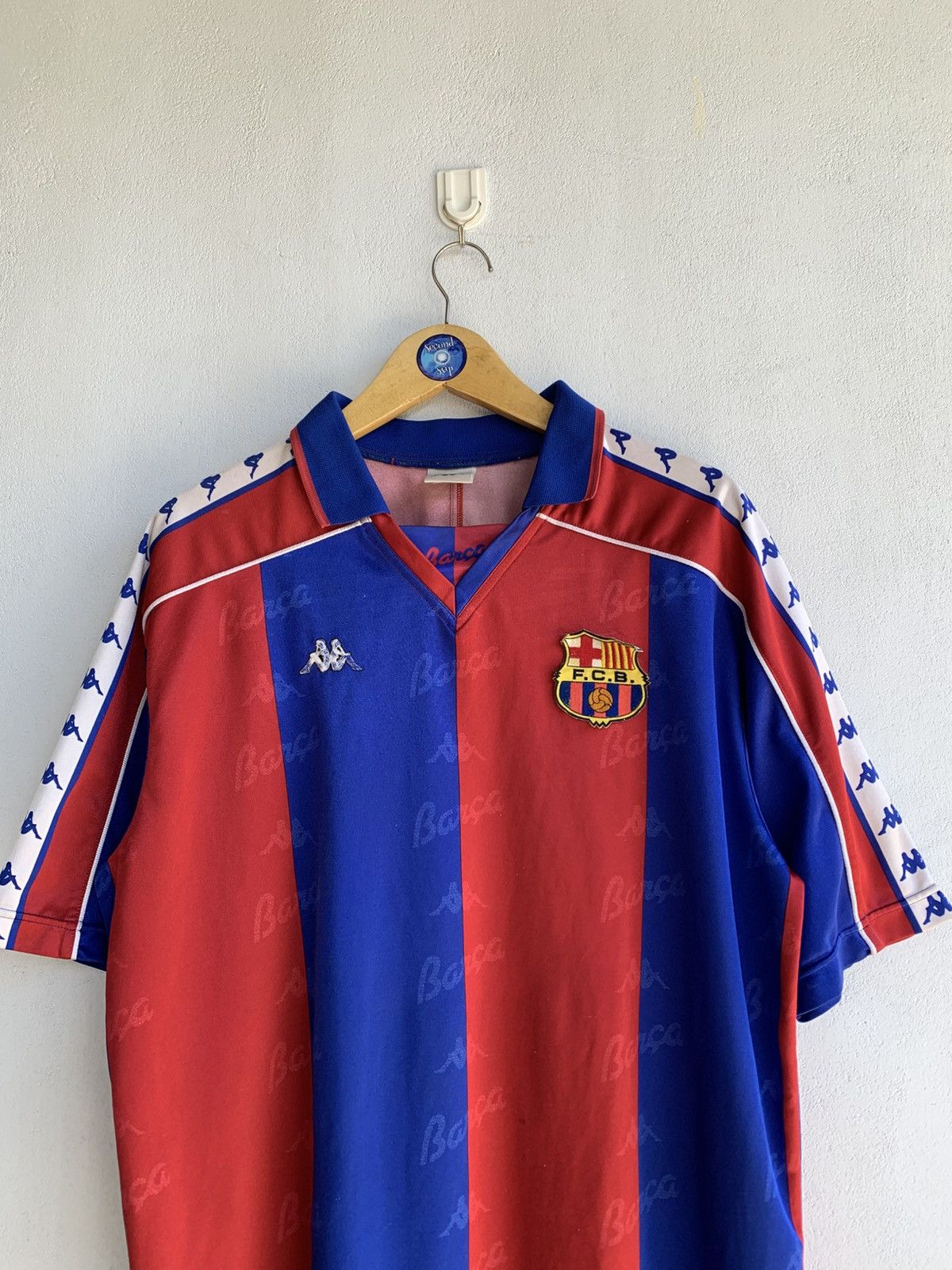 Vintage Templet FC Barcelona 1993-95 Home Shirt.