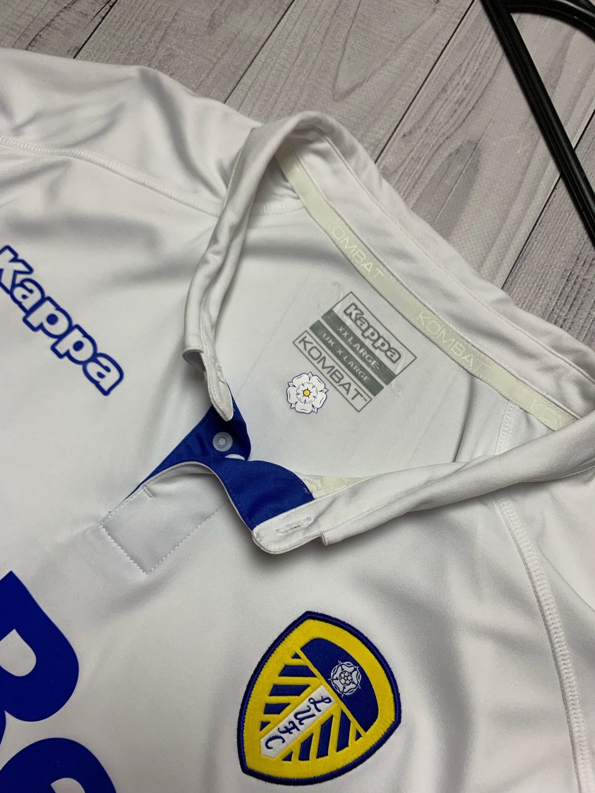 Kappa Kappa Leeds soccer jersey Size XL new Size US XL / EU 56 / 4 - 4 Thumbnail