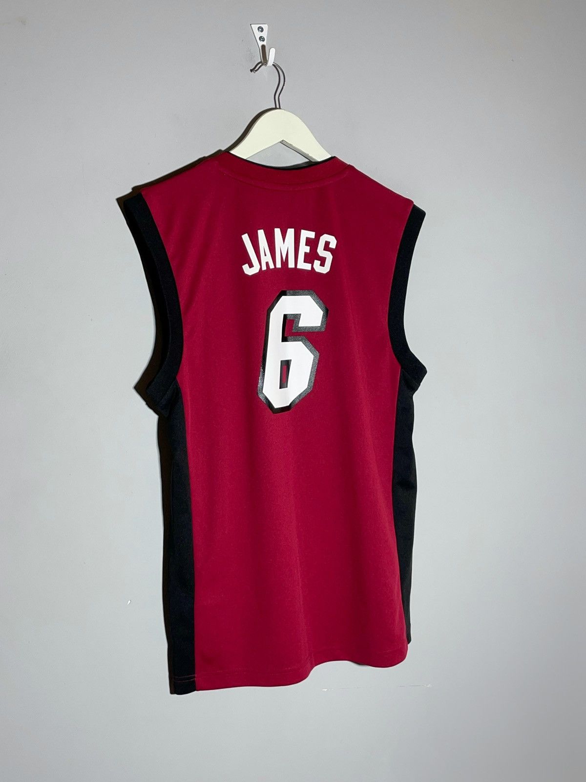 Adidas × NBA #6 James Miami Heat Y2k Streetwear NBA Basketball Jersey Size US S / EU 44-46 / 1 - 8 Thumbnail