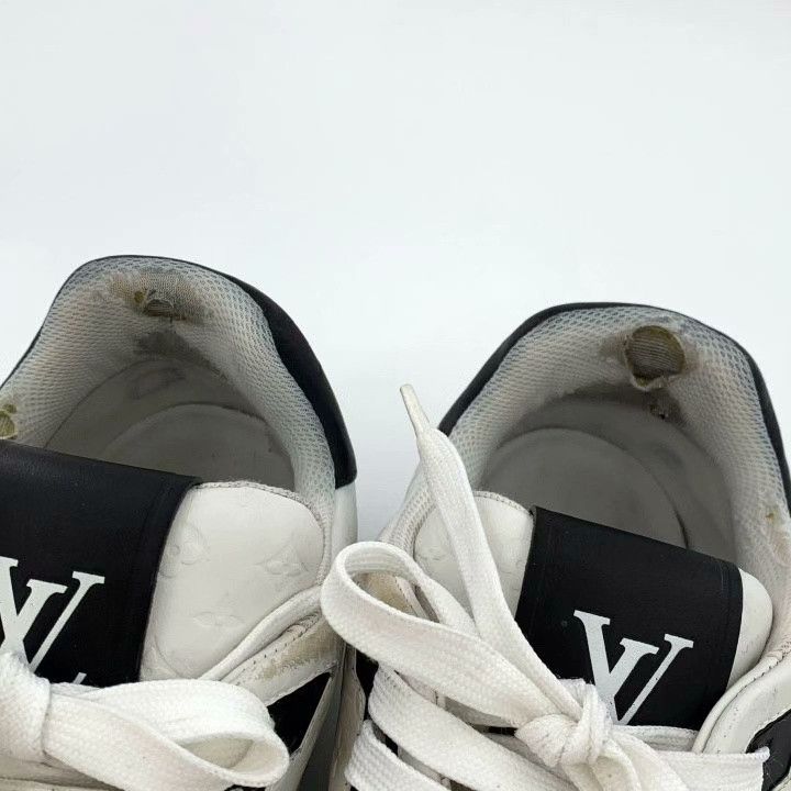 Louis Vuitton Louis Vuitton Trainer Black White Sneakers Size US 8 / EU 41 - 9 Thumbnail