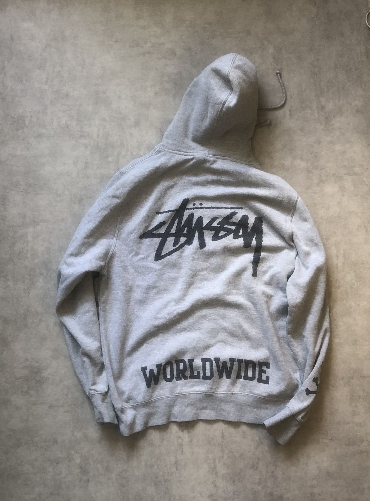 Stussy ☑️STEAL☑️ 2 Stussy Worldwide Tour / worldwide skull Hoodies Size US L / EU 52-54 / 3 - 12 Thumbnail