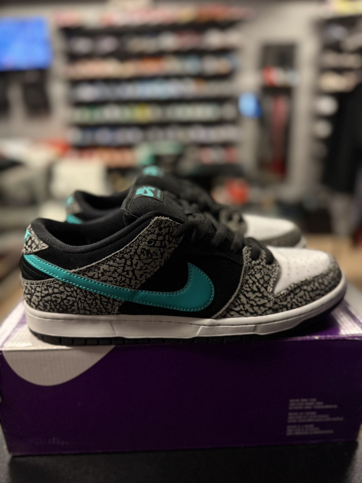 Nike Nike Dunk Low SB Atmos Elephant Size 11 (BQ6817-009) Size US 11 / EU 44 - 1 Thumbnail