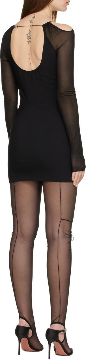 Nensi Dojaka Nensi Dojaka SSENSE Exclusive Cut-Out Long Sleeve Dress XXS Size XXS / US 00 / IT 34 - 3 Thumbnail