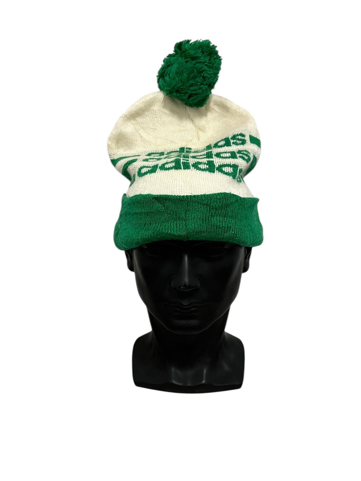 Vintage Adidas Spell Out Beanie Hat
