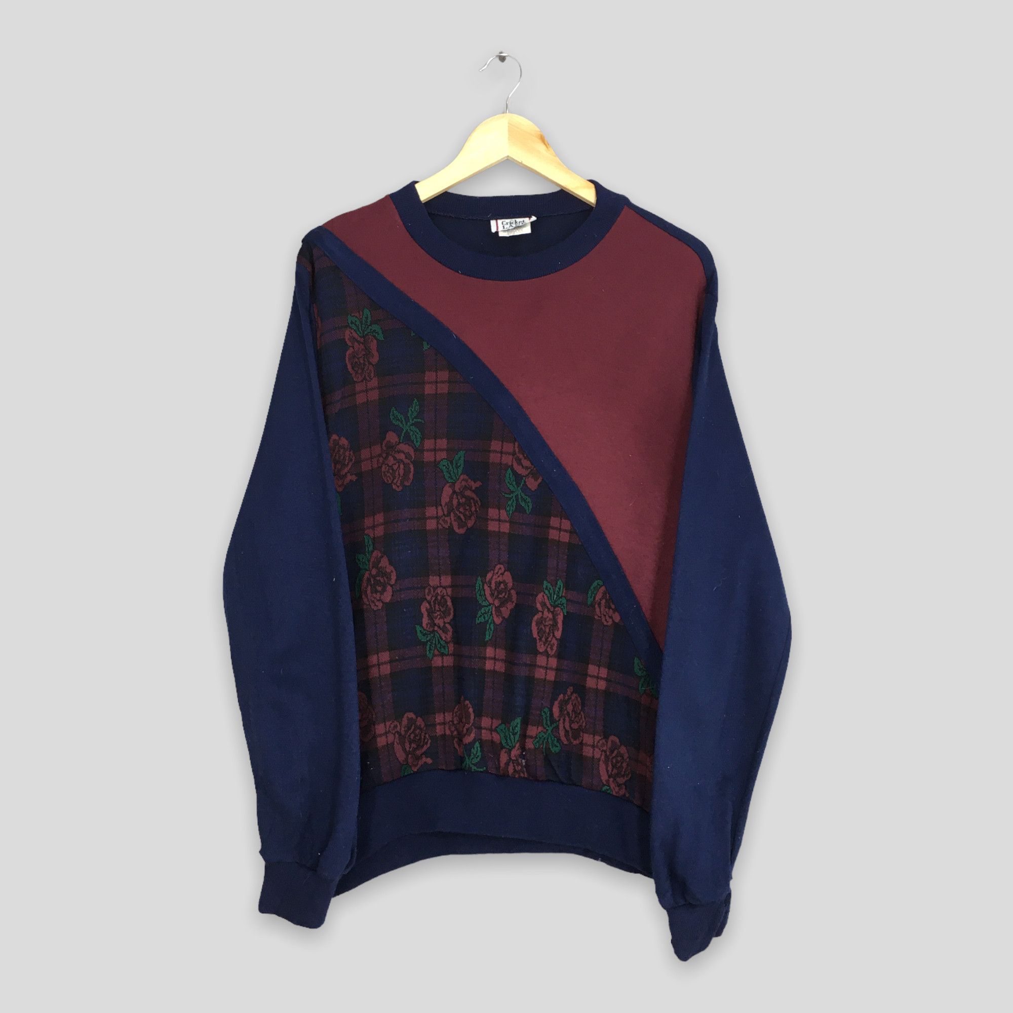 Vintage Vintage Cricket Lane Pop Art Floral Women Crewneck Medium Size US M / EU 48-50 / 2 - 1 Thumbnail