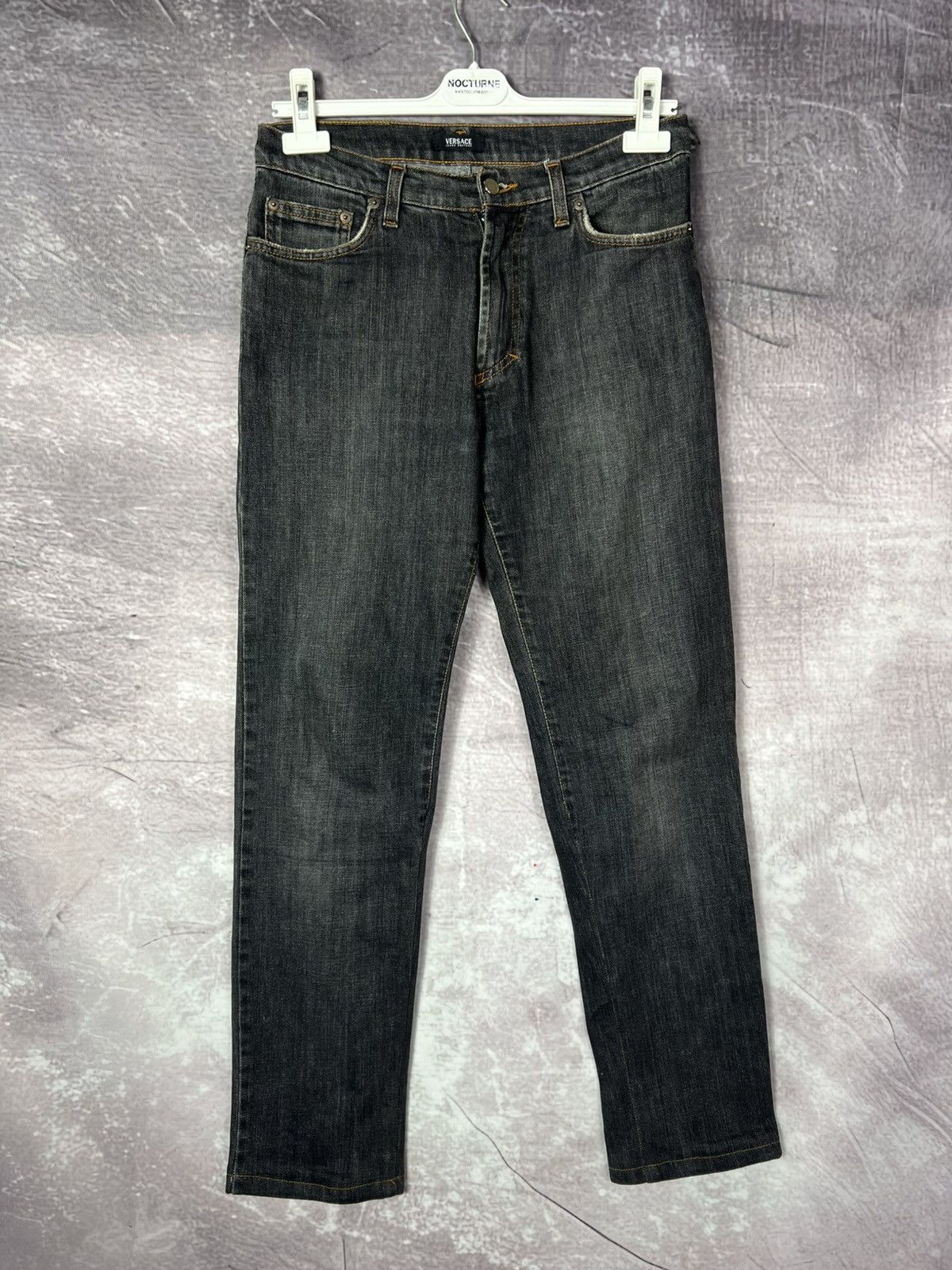 Versace Versace Vintage Washed Denim Jeans Y2K Size US 31 - 2 Thumbnail