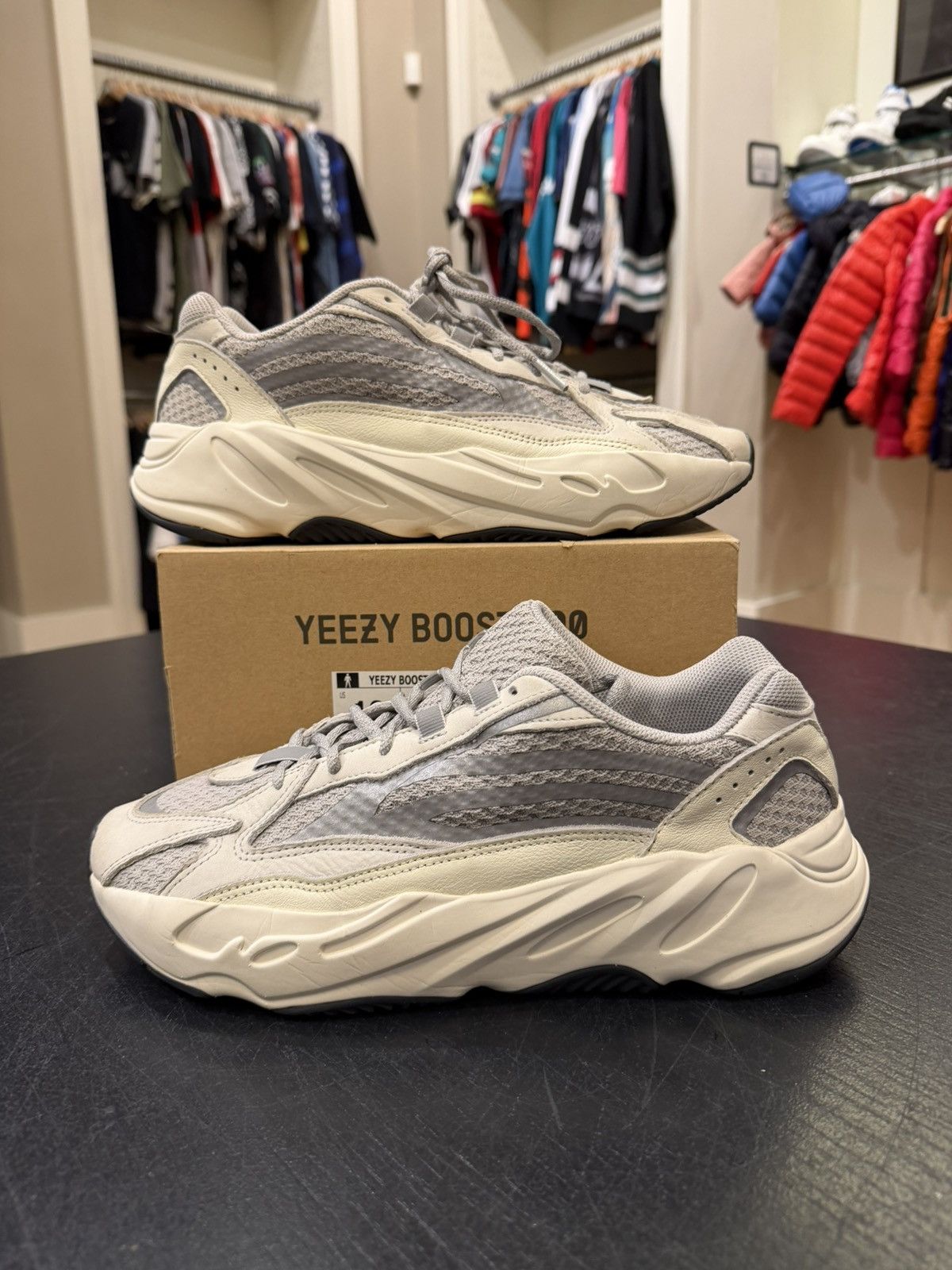 Adidas Adidas Yeezy Boost 700 v2 ‘Static’ Size US 10 / EU 43 - 1 Thumbnail
