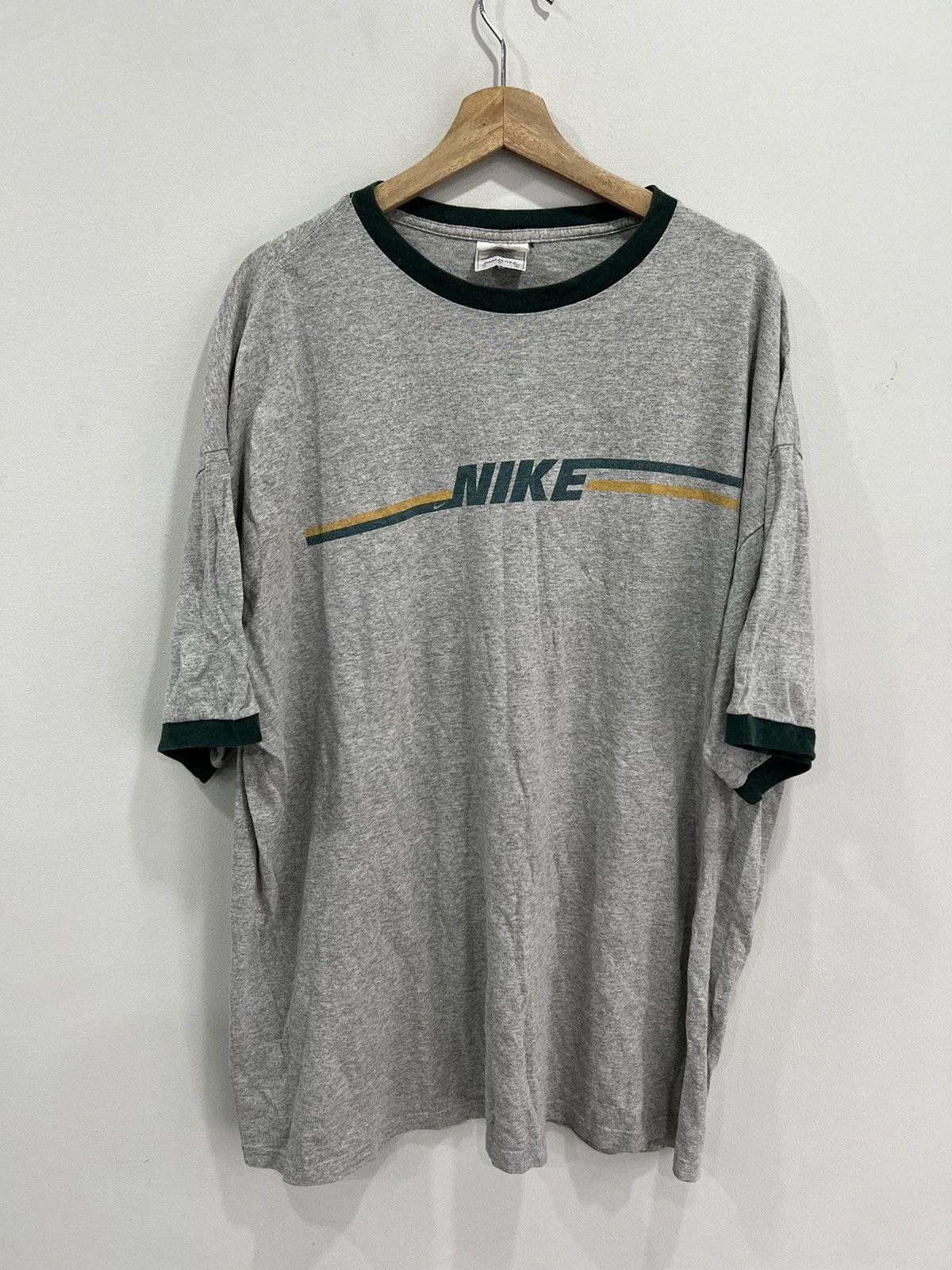 Nike Vintage Nike Tee Shirt Ringer XXL spellout Size US XXL / EU 58 / 5 - 1 Thumbnail
