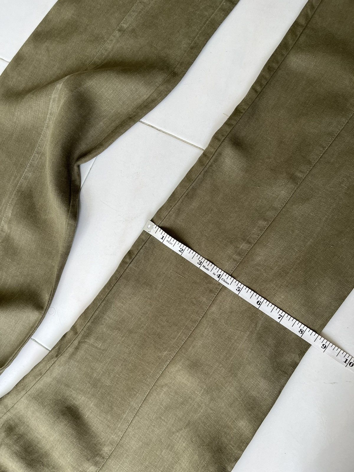 Balenciaga Balenciaga Bush Linen Pants Size 33" - 24 Thumbnail