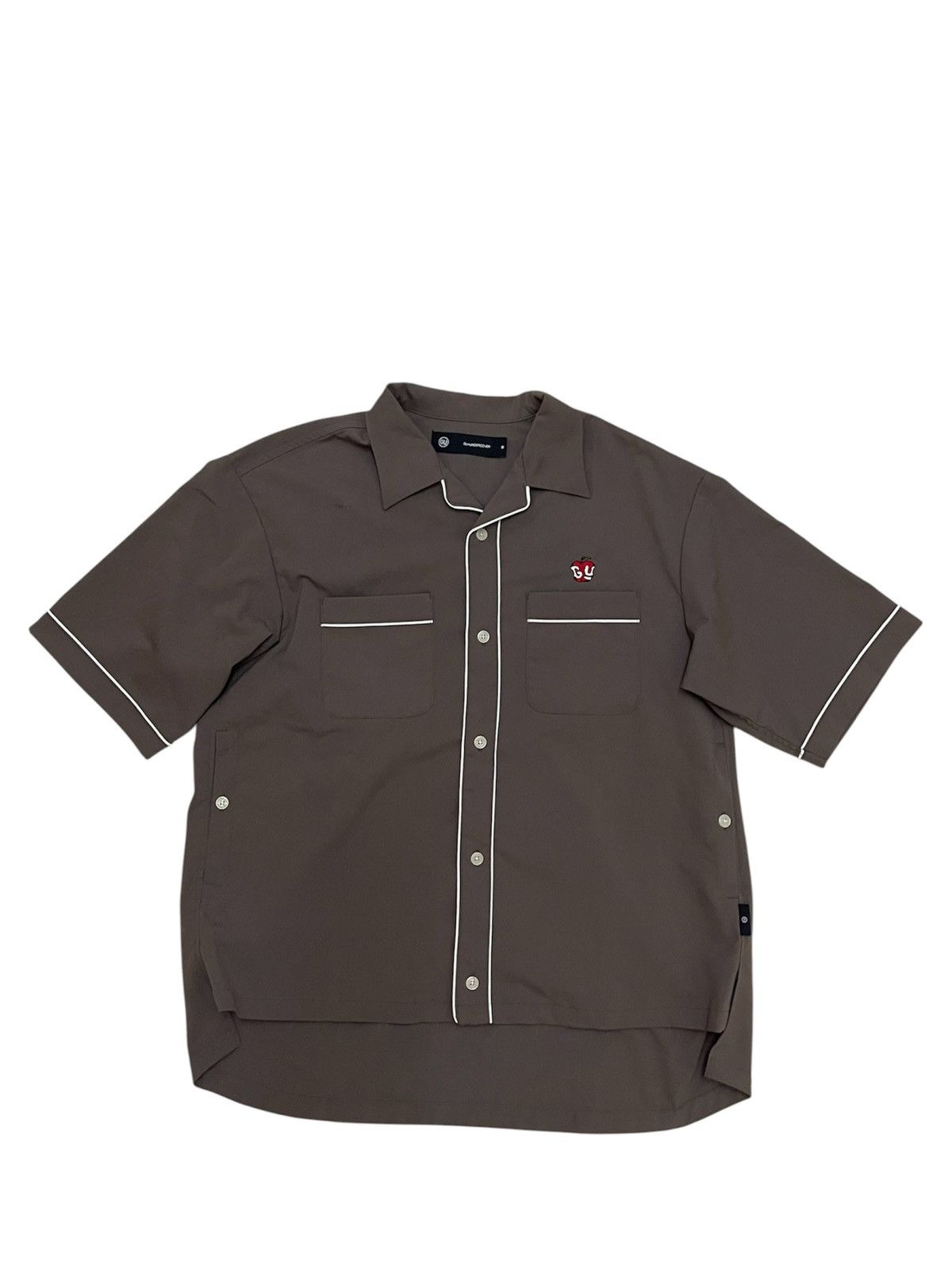 GU × Undercover GU x Undercover SS21 Piping Open Collar Shirt Size US L / EU 52-54 / 3 - 1 Thumbnail