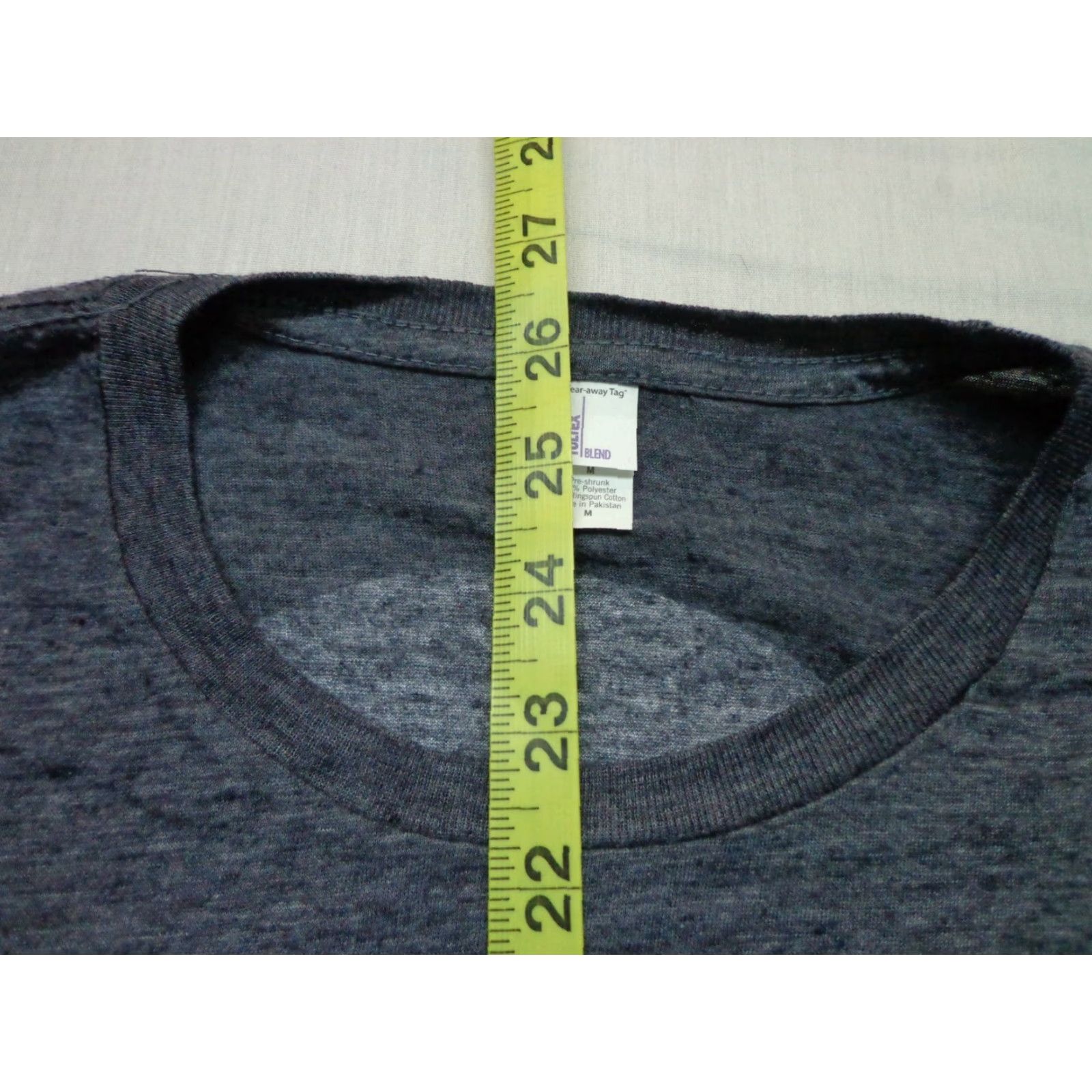 Tultex Tultex Enjoy The Ride Bicycle T Shirt Heather Blue Gray Medium Unisex Adults Graphic Tee Blue M Size M / US 6-8 / IT 42-44 - 6 Thumbnail