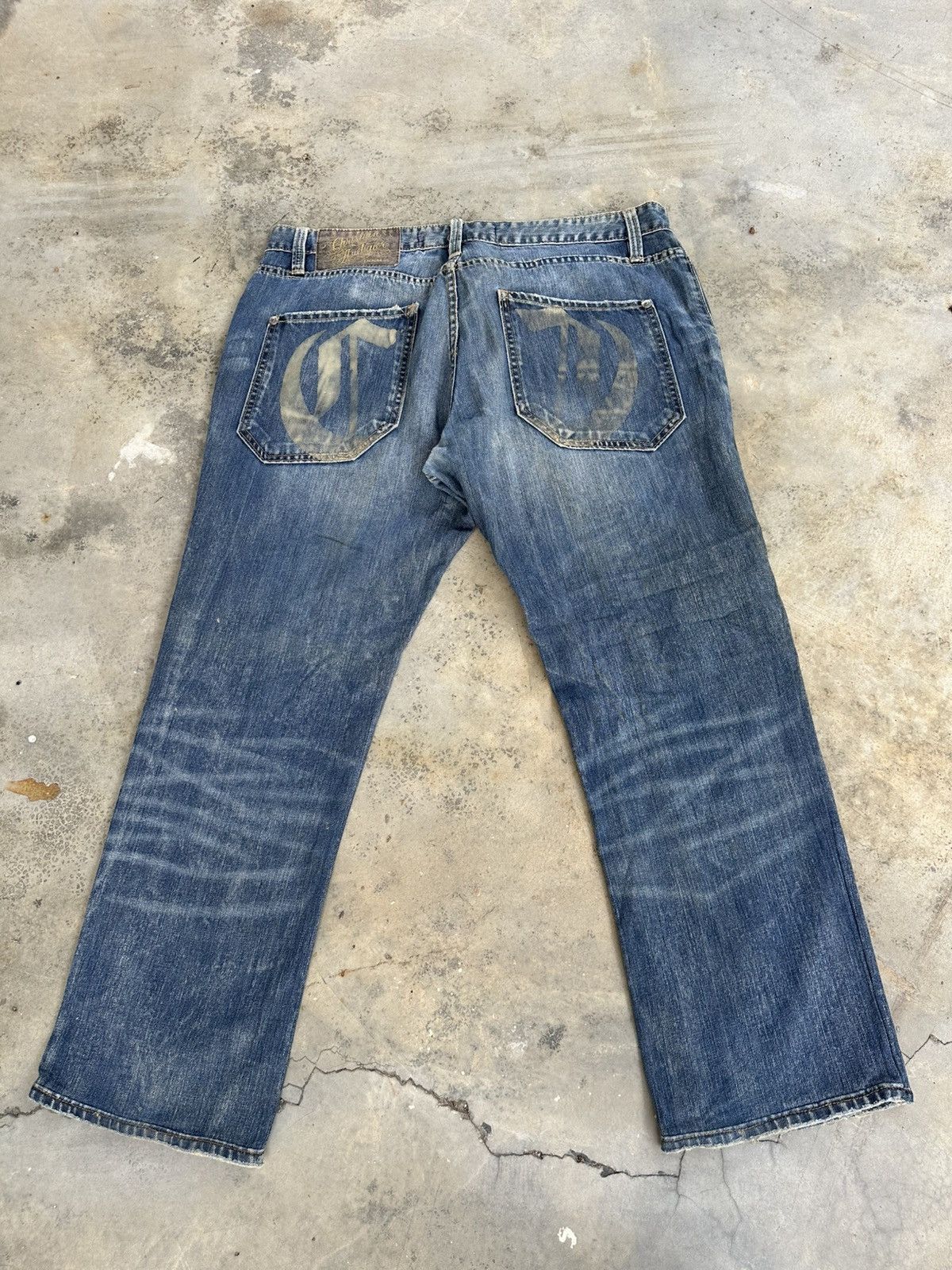 Christian Audigier Vintage Christian Audiger Denim Pant Size US 40 / EU 56 - 1 Thumbnail