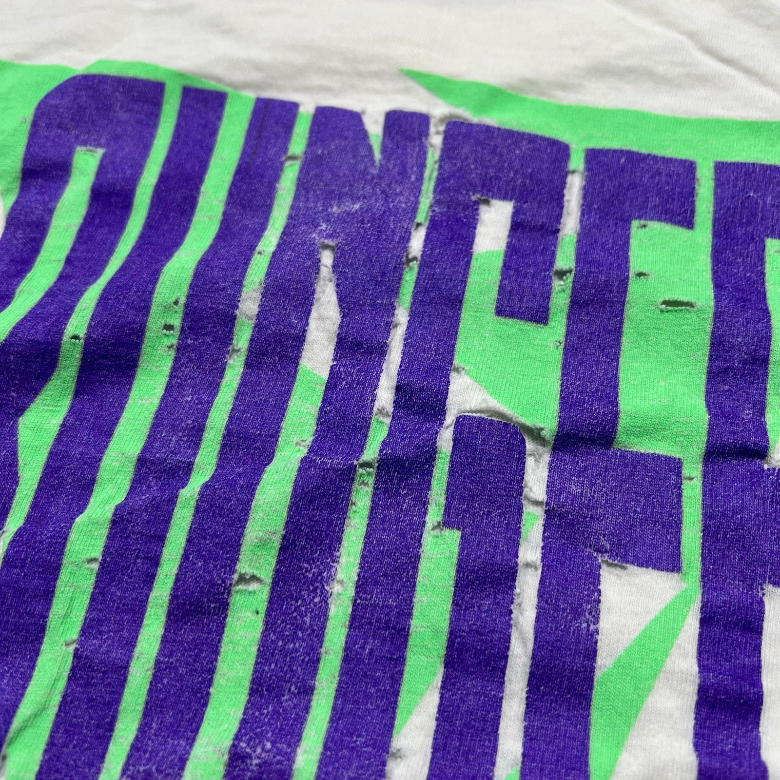 Vintage Vintage Bungee Fever T Shirt XL Oneita Power Made USA 90s Size US XL / EU 56 / 4 - 6 Thumbnail