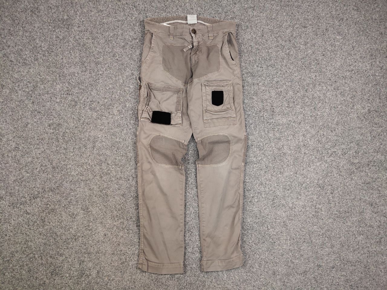 Aeronautica Militare Aeronautica Militare Vintage logo Cargo Zip Beige Pants Size US 30 / EU 46 - 9 Thumbnail