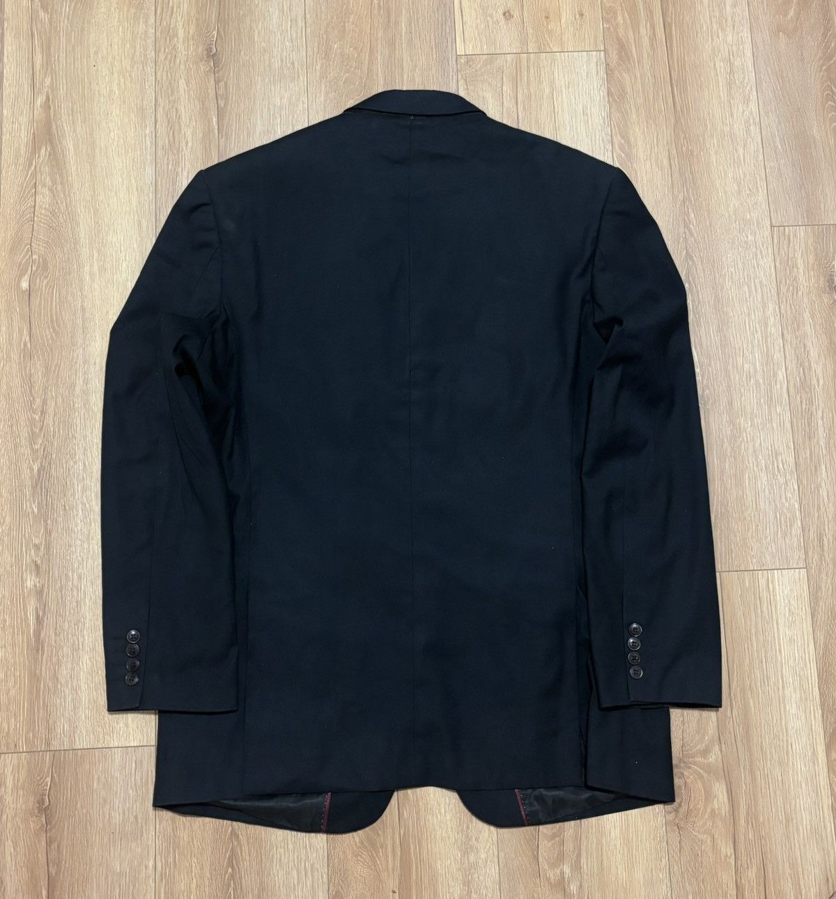 Louis Vuitton Louis Vuitton Men’s Black Wool Vintage Blazer Jacket Size 44R - 5 Thumbnail