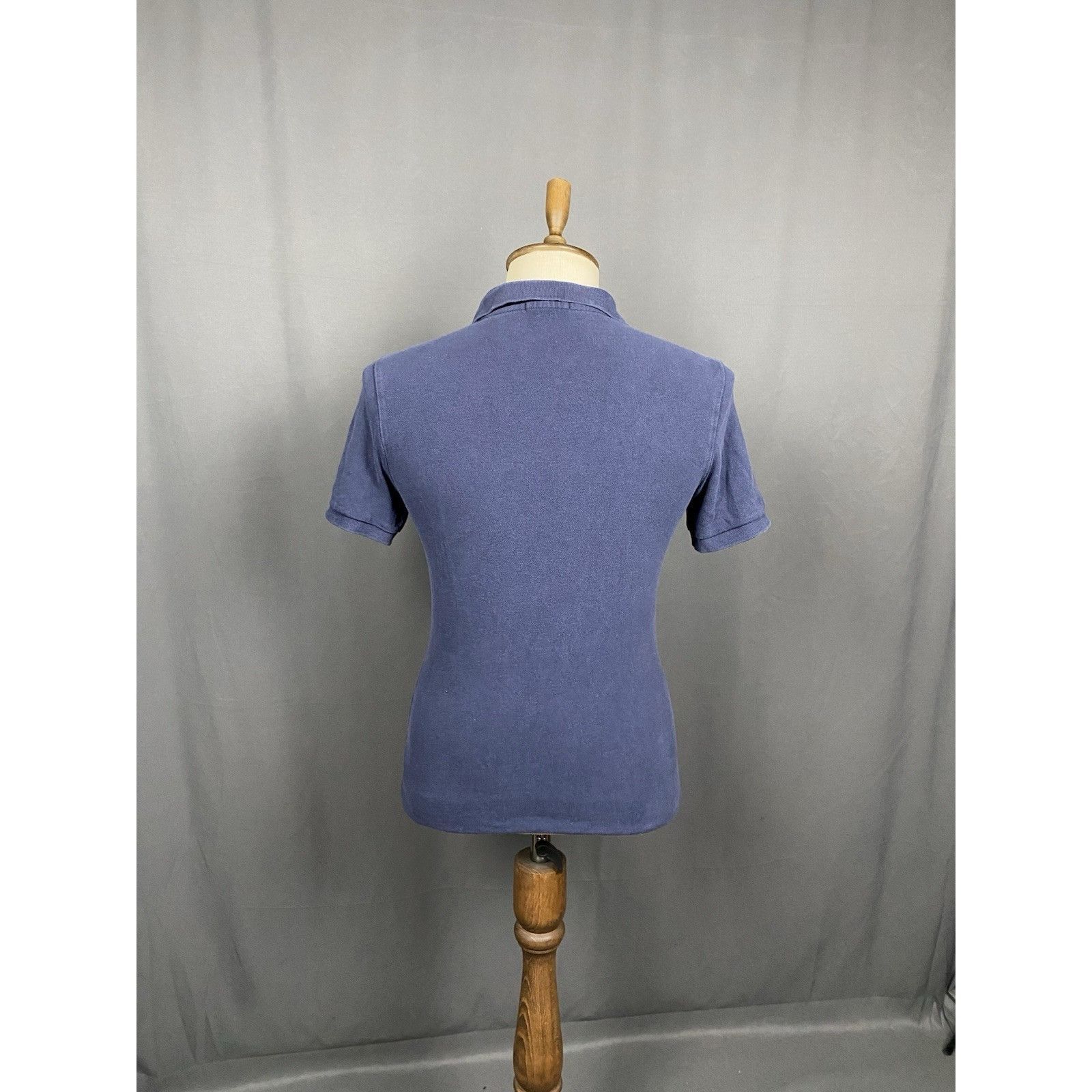 Burberry Burberry Nova Check Collar Men's Blue Garment Dyed Polo T-Sh Size US S / EU 44-46 / 1 - 7 Thumbnail