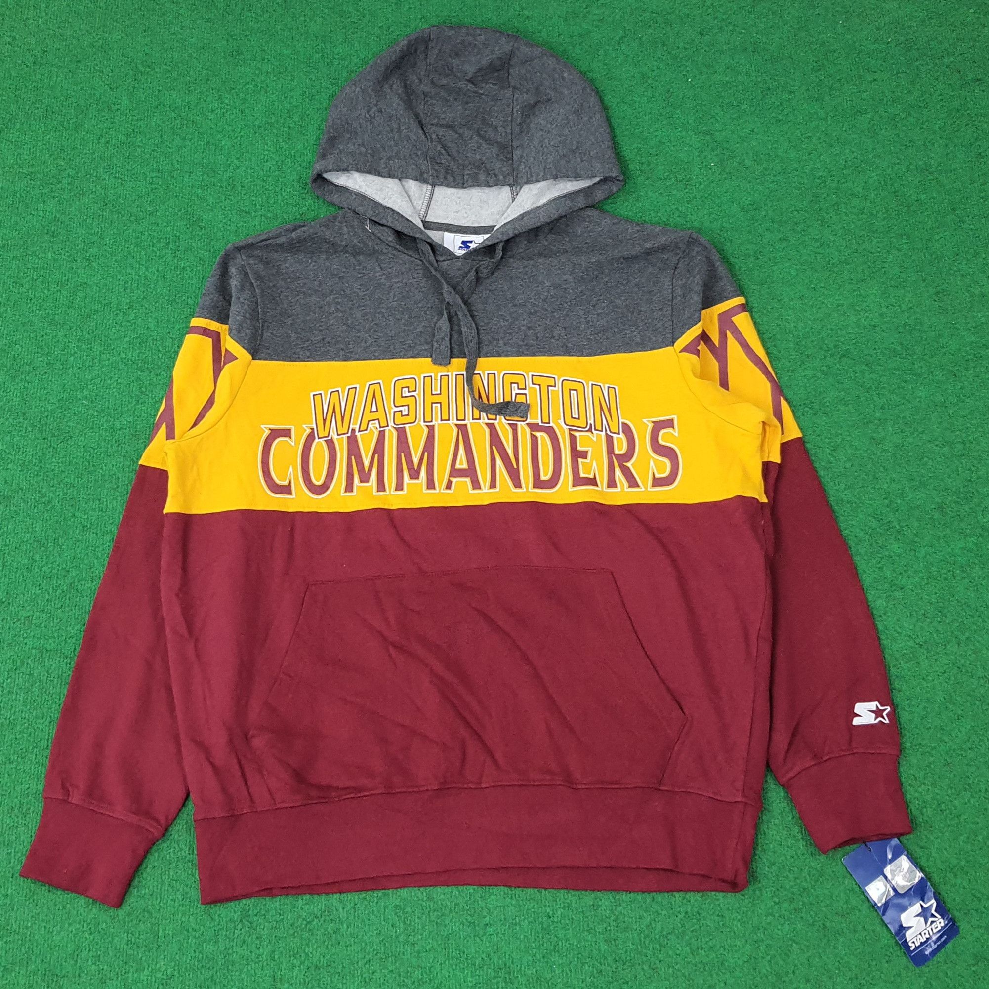 Starter Vintage Washington Commanders Dead Stock Hoodie C262N17 Size US XL / EU 56 / 4 - 1 Thumbnail
