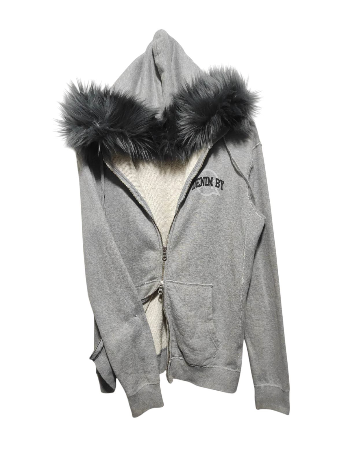 Vanquish Denim by Vanquish & Fragment double zip fur hoodie LGB style Size US M / EU 48-50 / 2 - 1 Thumbnail