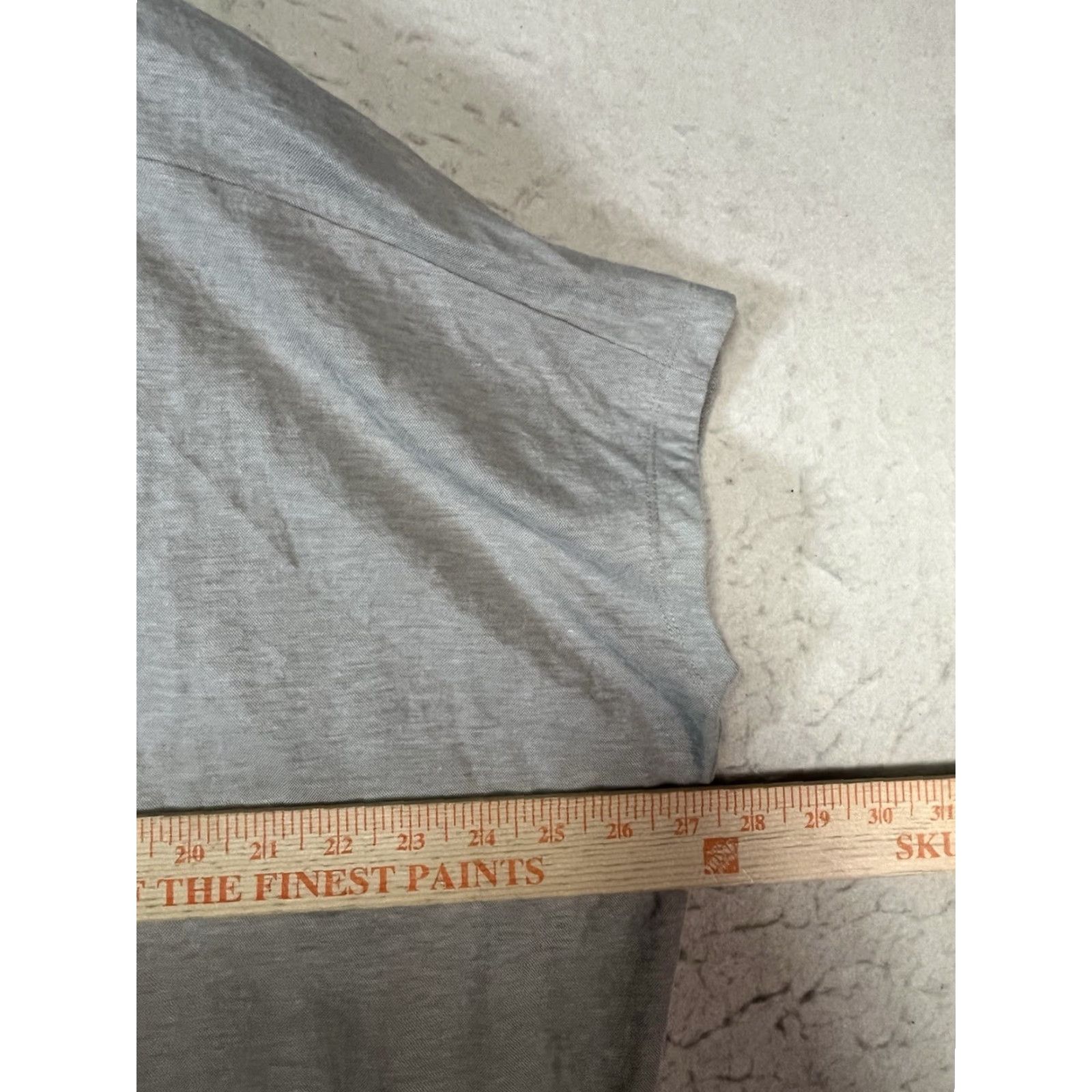 Club Monaco Club Monaco Shirt Womens Large Beige Oversized Crew Neck Sleeveless Viscose Nylon Casual Spring Summer L Size L / US 10 / IT 46 - 3 Thumbnail