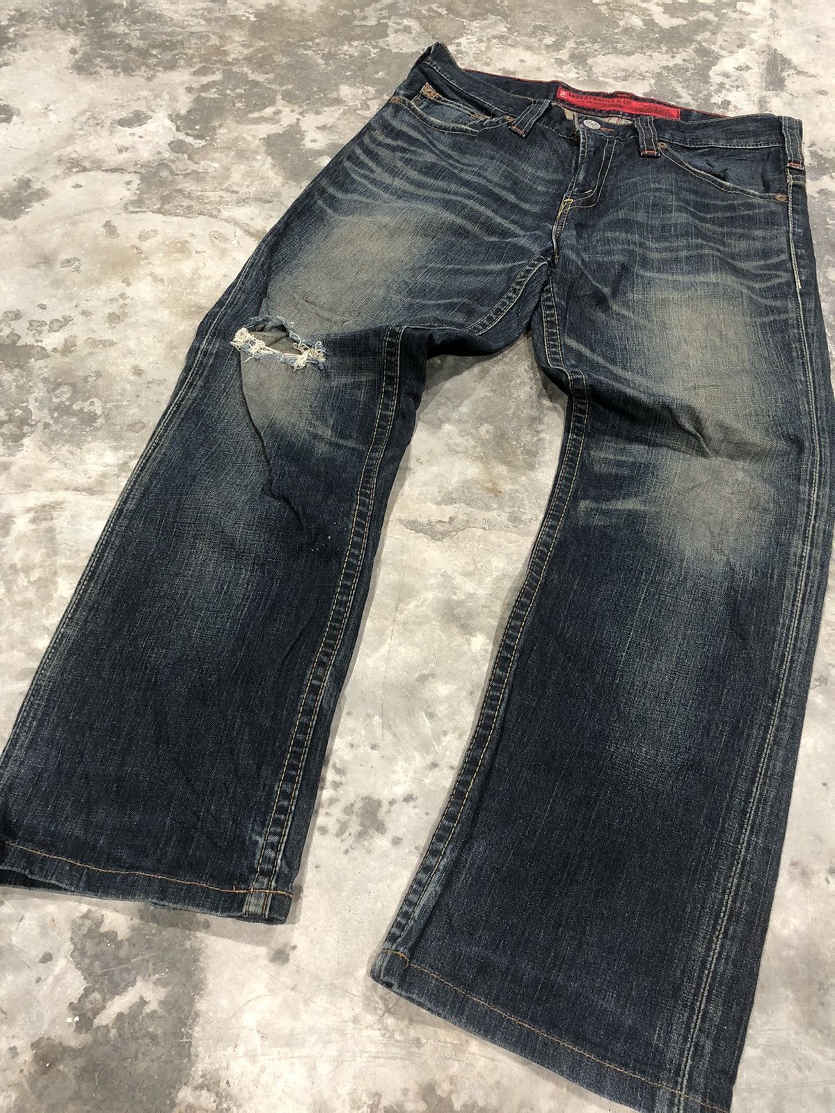 Levi's Made & Crafted Levi’s 506 Jeans crazy design Size US 30 / EU 46 - 1 Thumbnail