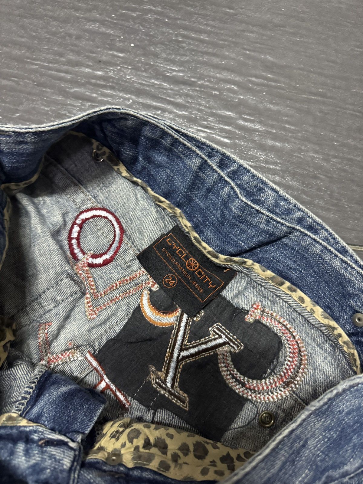 If Six Was Nine × Japanese Brand × Seditionaries CYCLOCITU FLARE JEANS Size US 30 / EU 46 - 3 Thumbnail