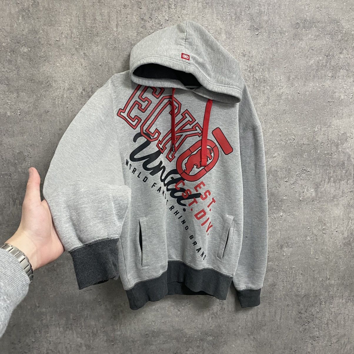 Ecko Unltd. Vintage Ecko Unltd Hoodie Big Logo Rap Hip Hop Y2k Size US S / EU 44-46 / 1 - 2 Thumbnail
