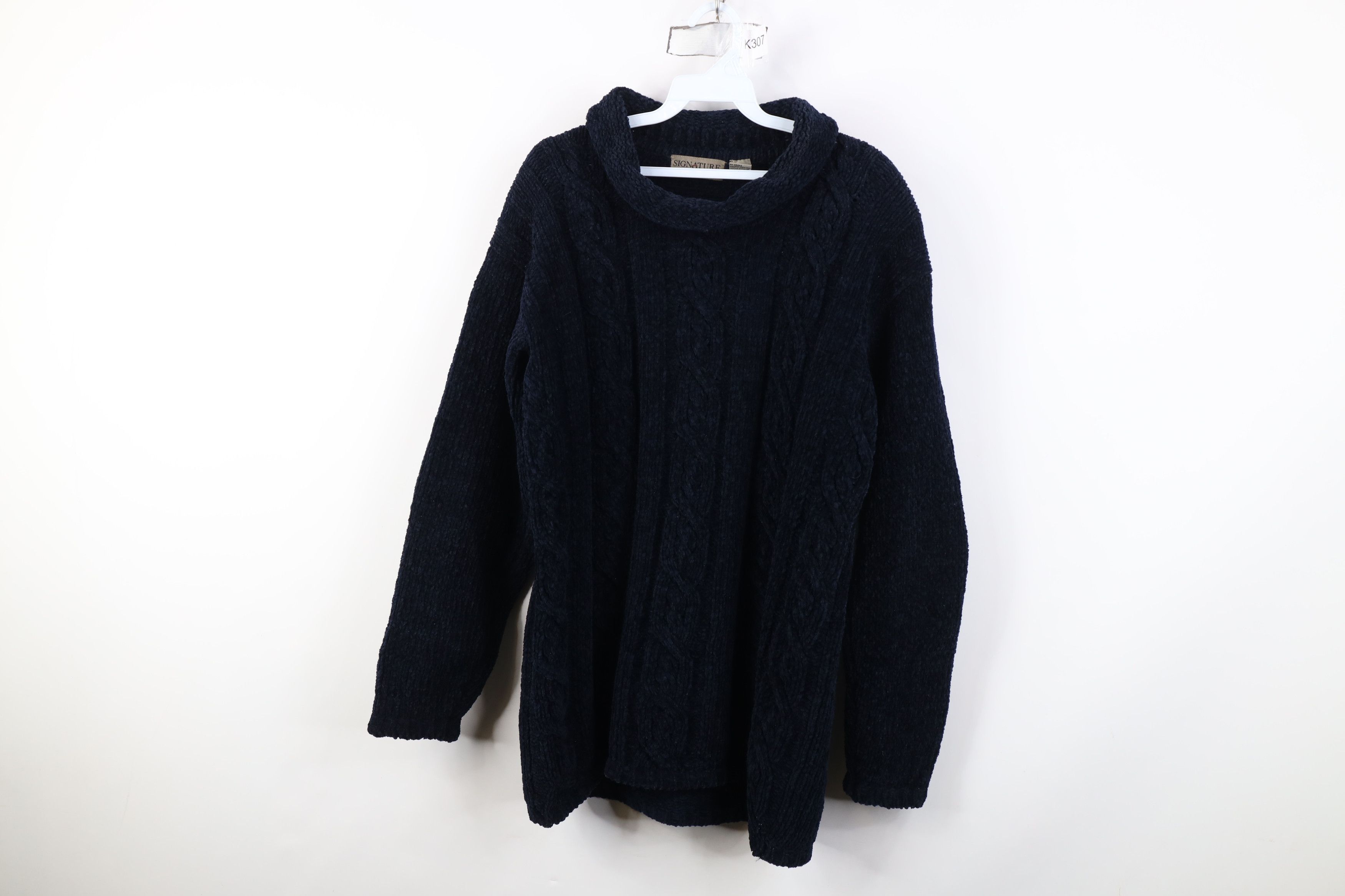 Vintage Vintage 90s Streetwear Chunky Cable Knit Fisherman Sweater Size M / US 6-8 / IT 42-44 - 1 Thumbnail