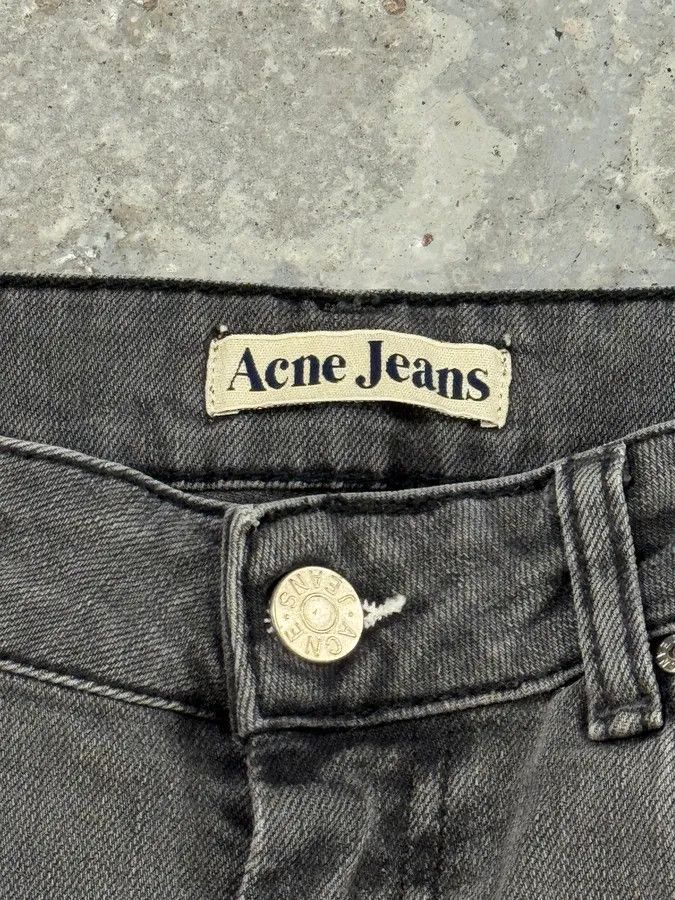 Acne Studios × Designer × Vintage 2000s Acne Studios Slim Grey Faded Denim Jeans Size US 39 - 9 Thumbnail