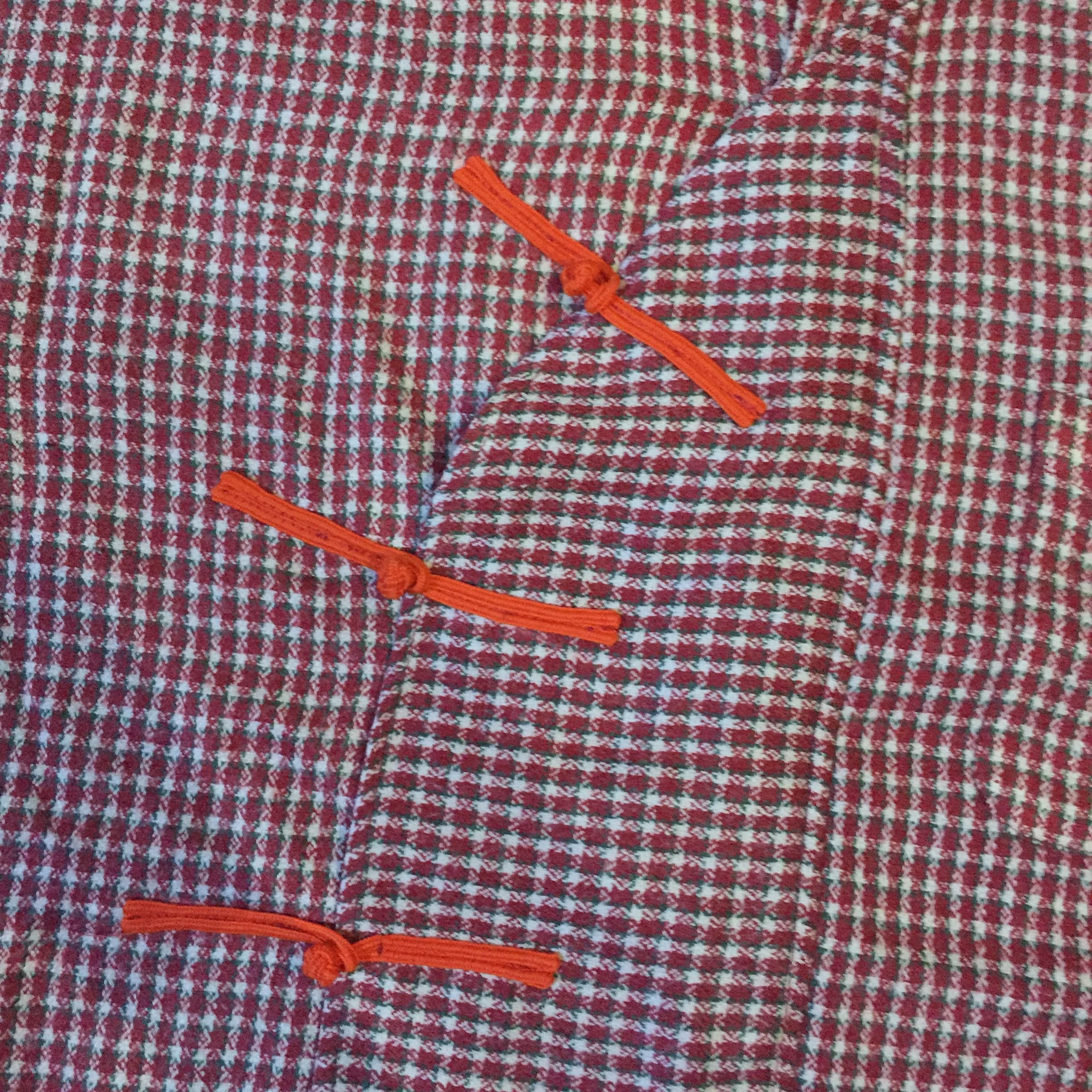 Handmade Ralph Eton Chinese Cheongsam Boxy Shirt Flannel Reworked Size L / US 10 / IT 46 - 2 Thumbnail
